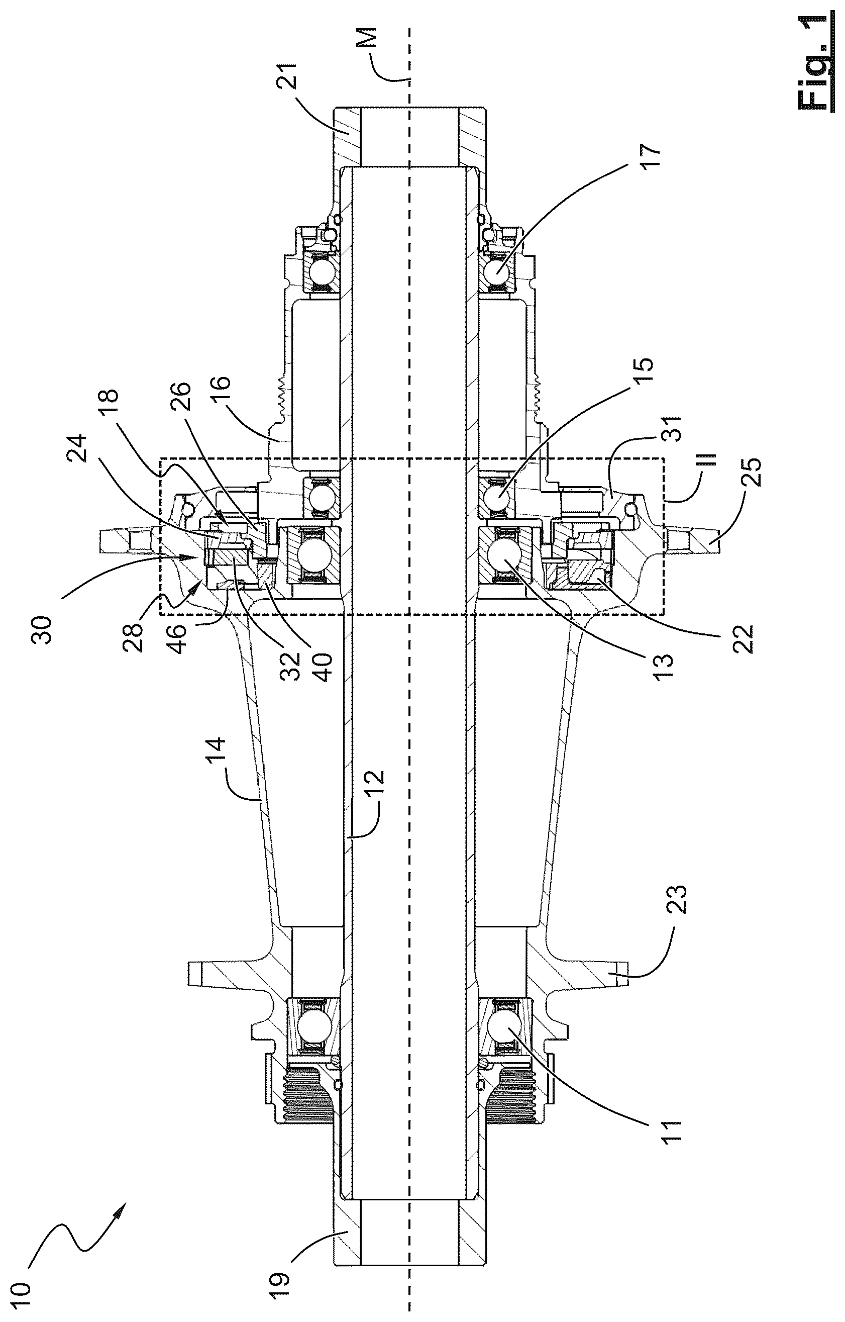 Patent US12617233 — Bicycle wheel hub — Figure 1