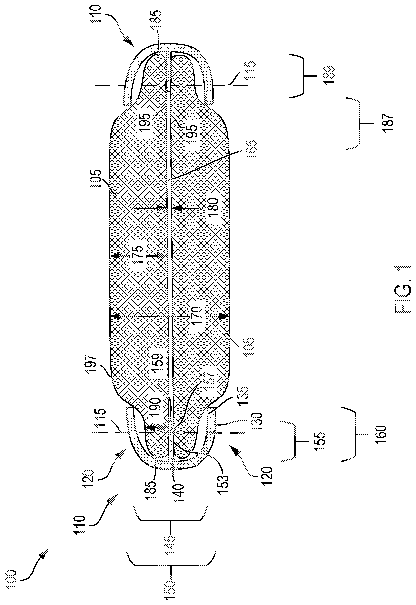 Patent US12617257 — Vehicle visor — Figure 1