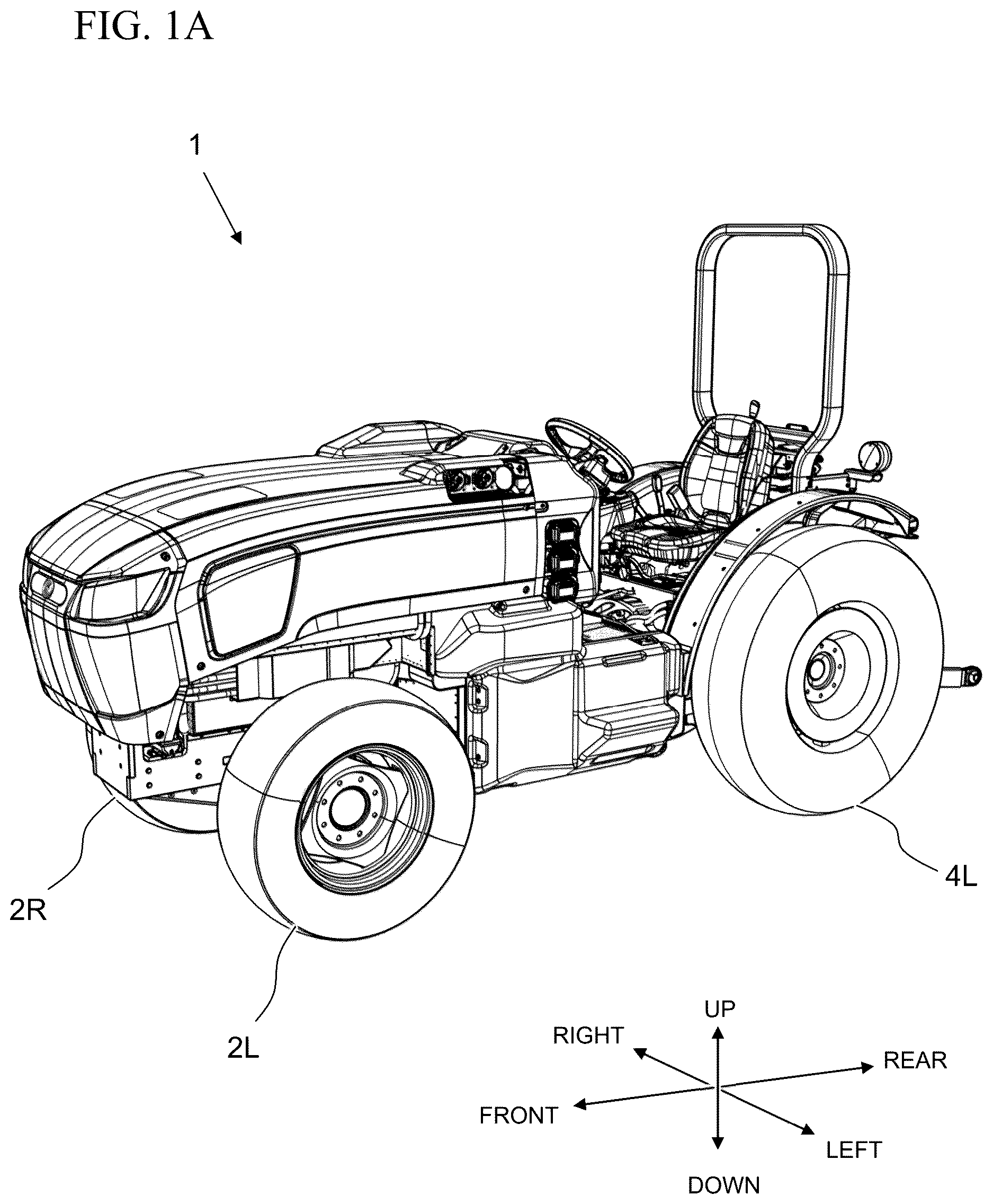 Patent US12617258 — Electric work vehicle — Figure 1