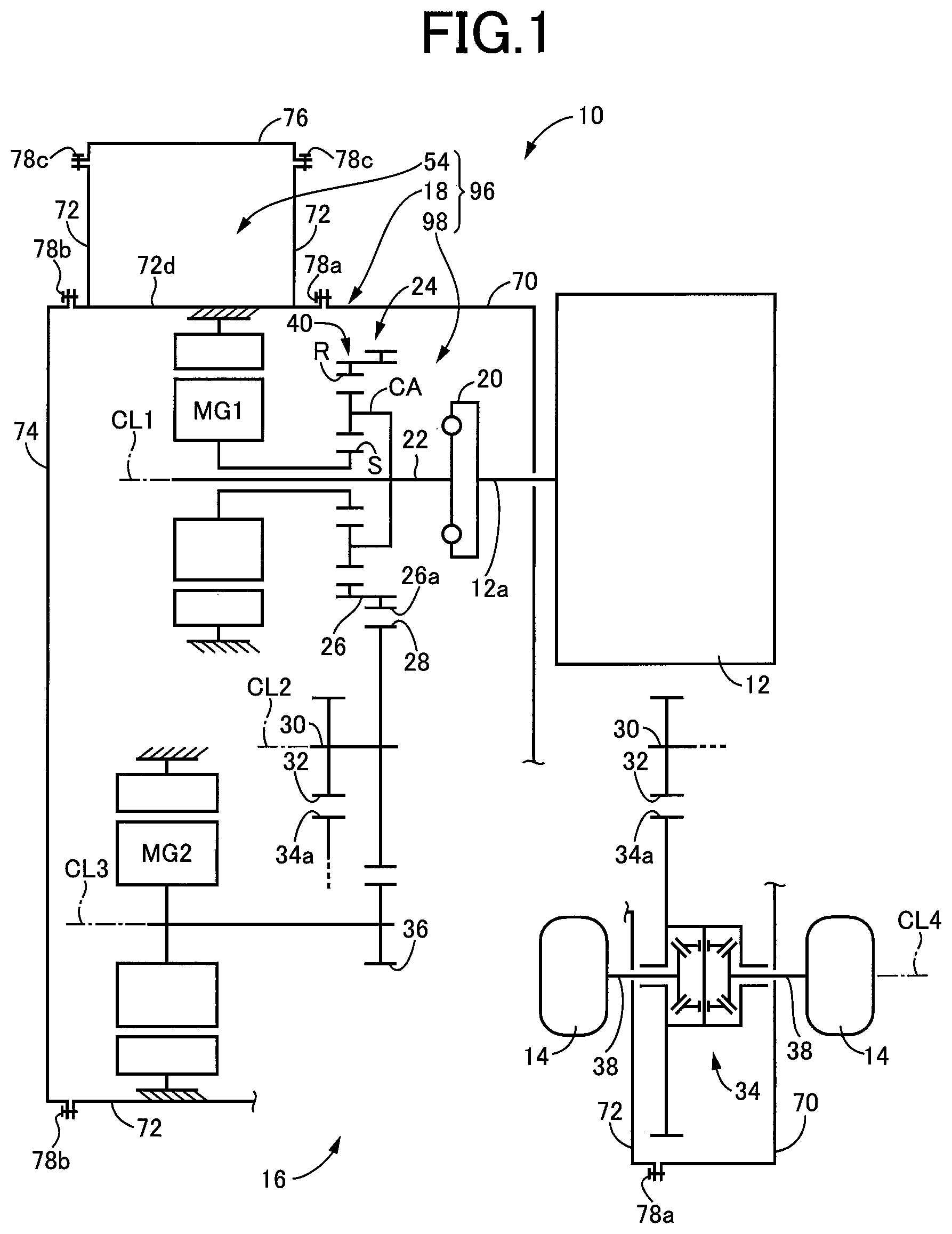 Patent US12617261 — Electric vehicle — Figure 1
