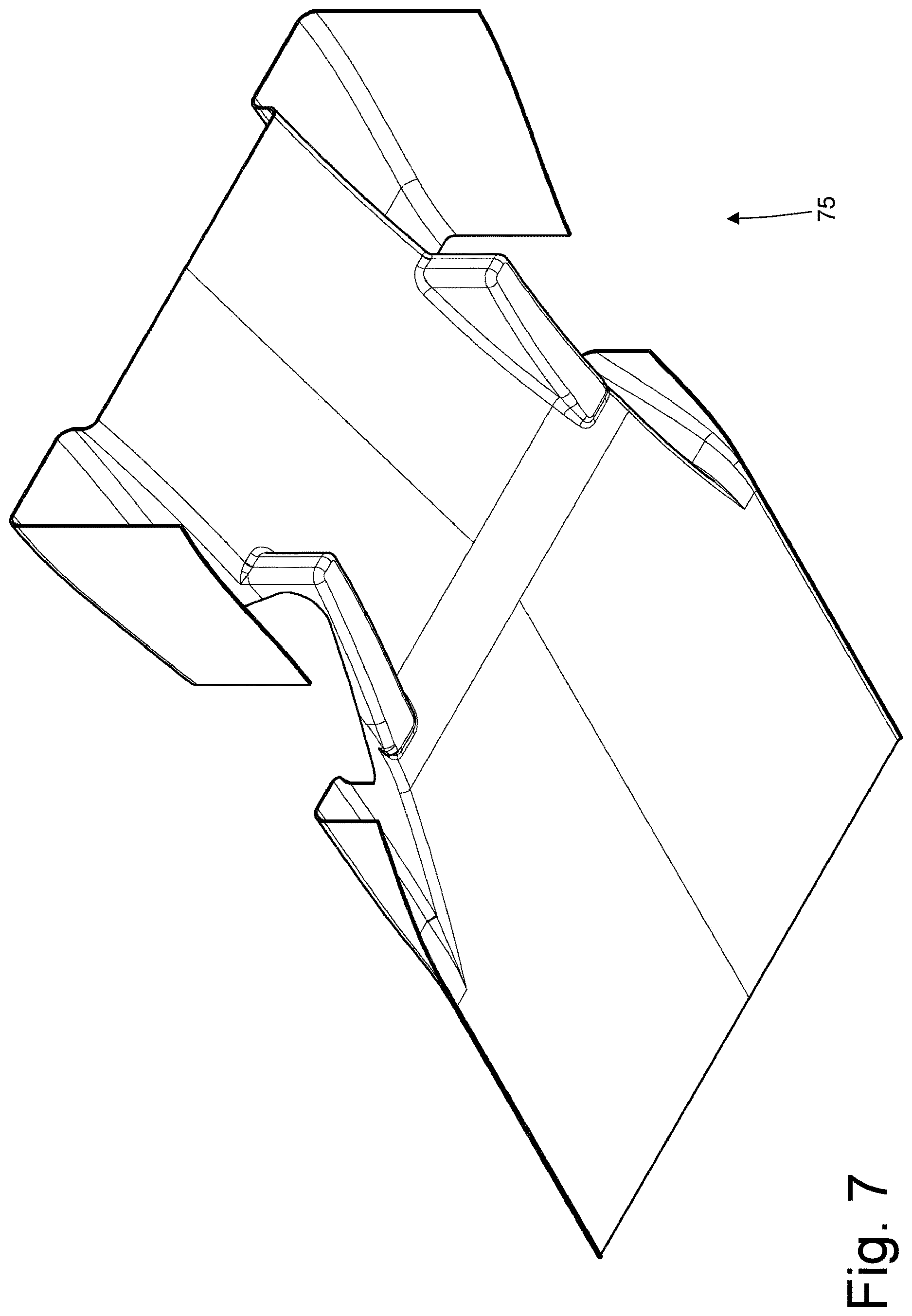 Patent US12617264 Figure 7 – Car provided with an internal combustion engine arranged with the drive shaft up