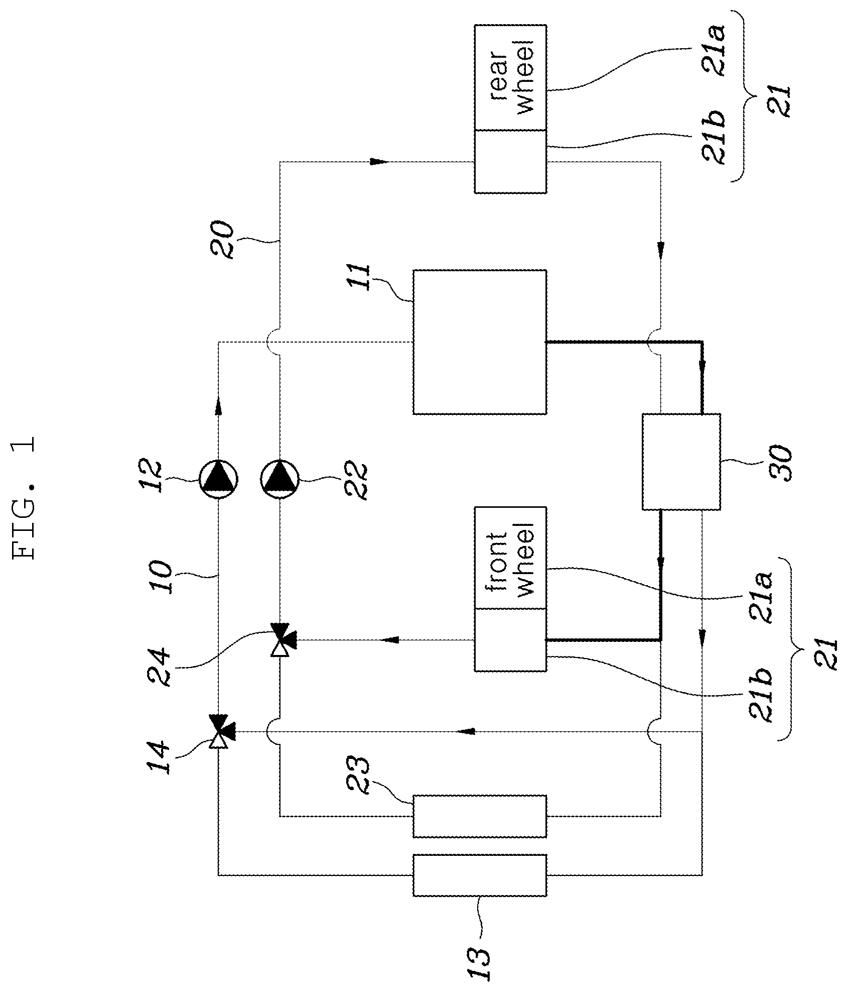 Patent US12617266 — Thermal management system for mobility vehicle — Figure 1