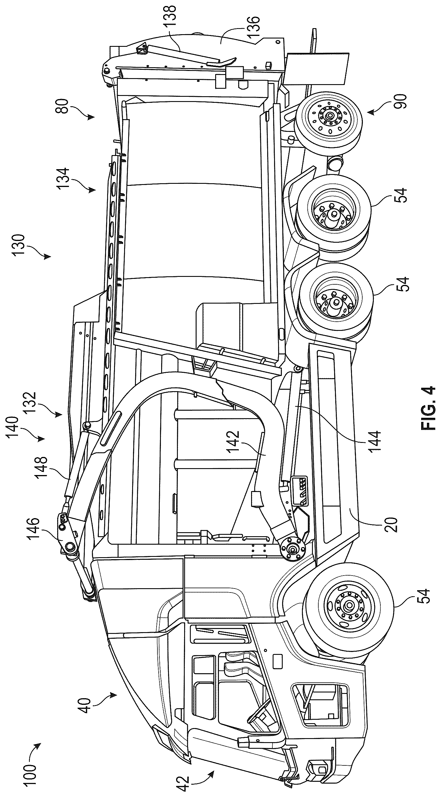 Patent US12617285 Figure 4 – Vehicle with power distribution unit