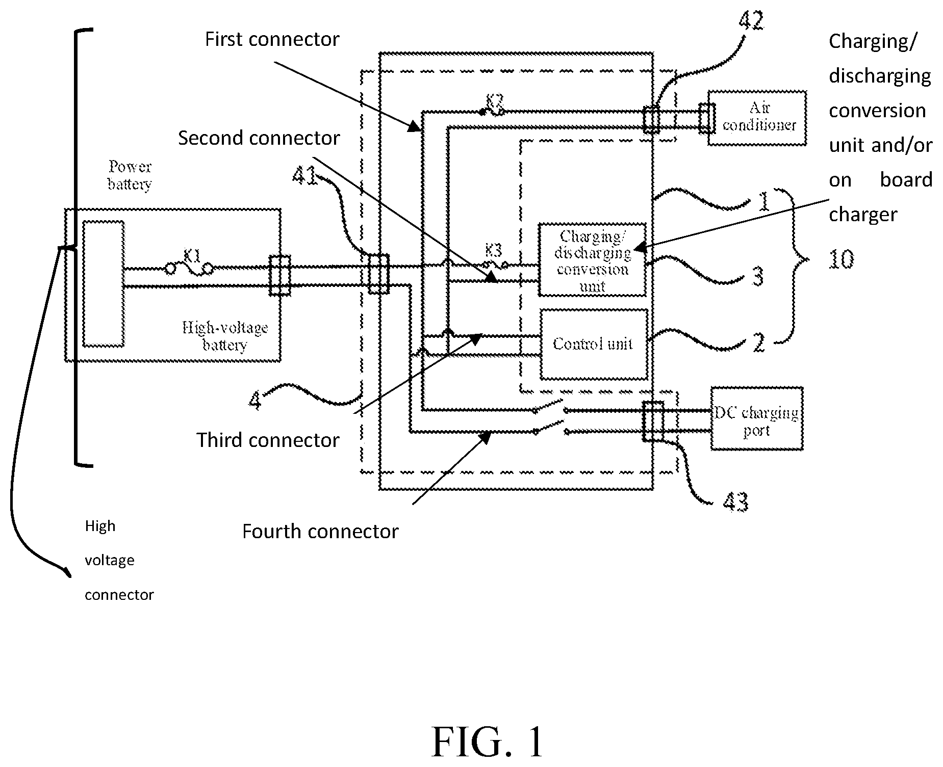 Patent US12617304 — Integrated controller, electric drive assembly, and vehicle — Figure 1