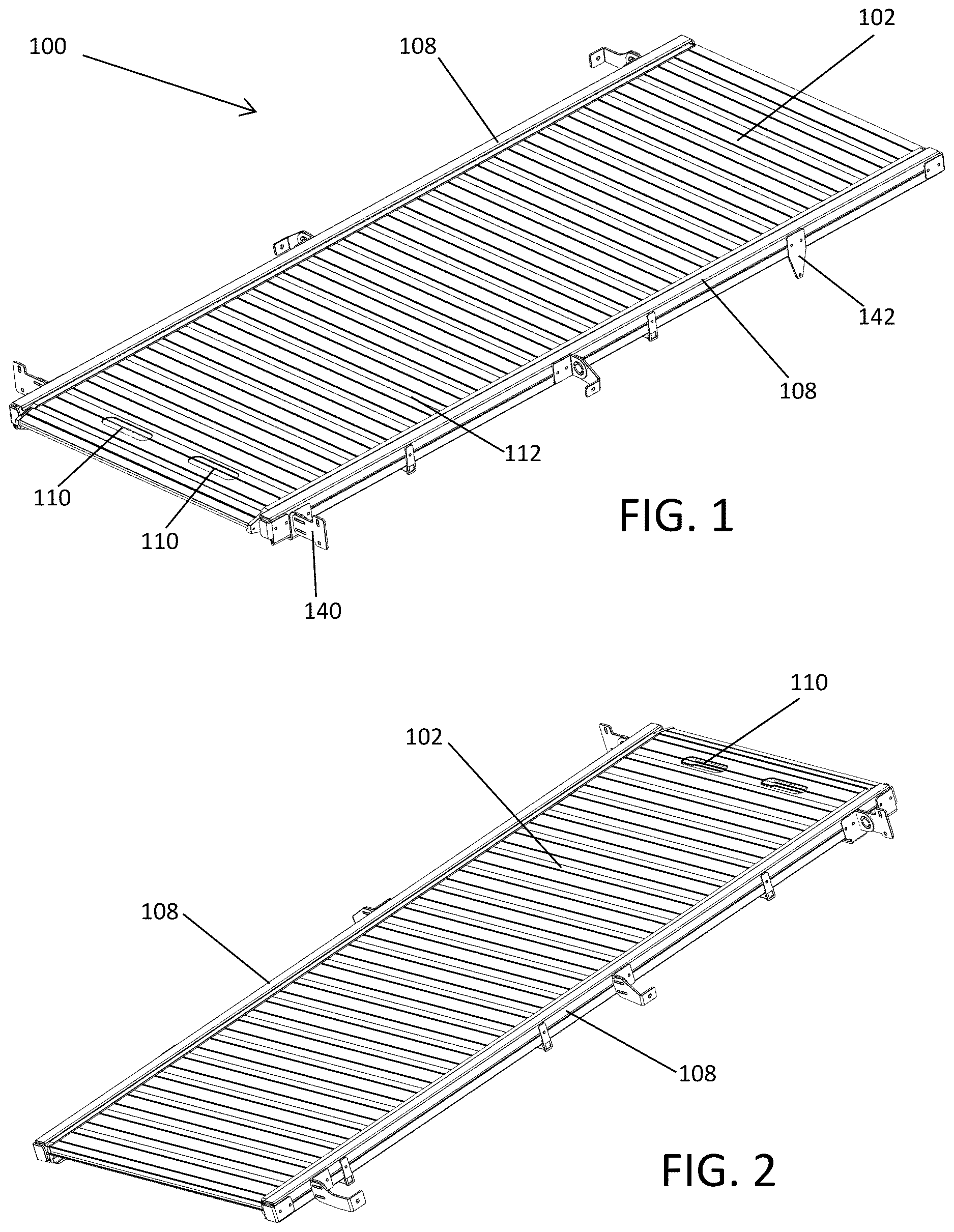Patent US12617328 — Loading ramp for utility vans — Figure 1