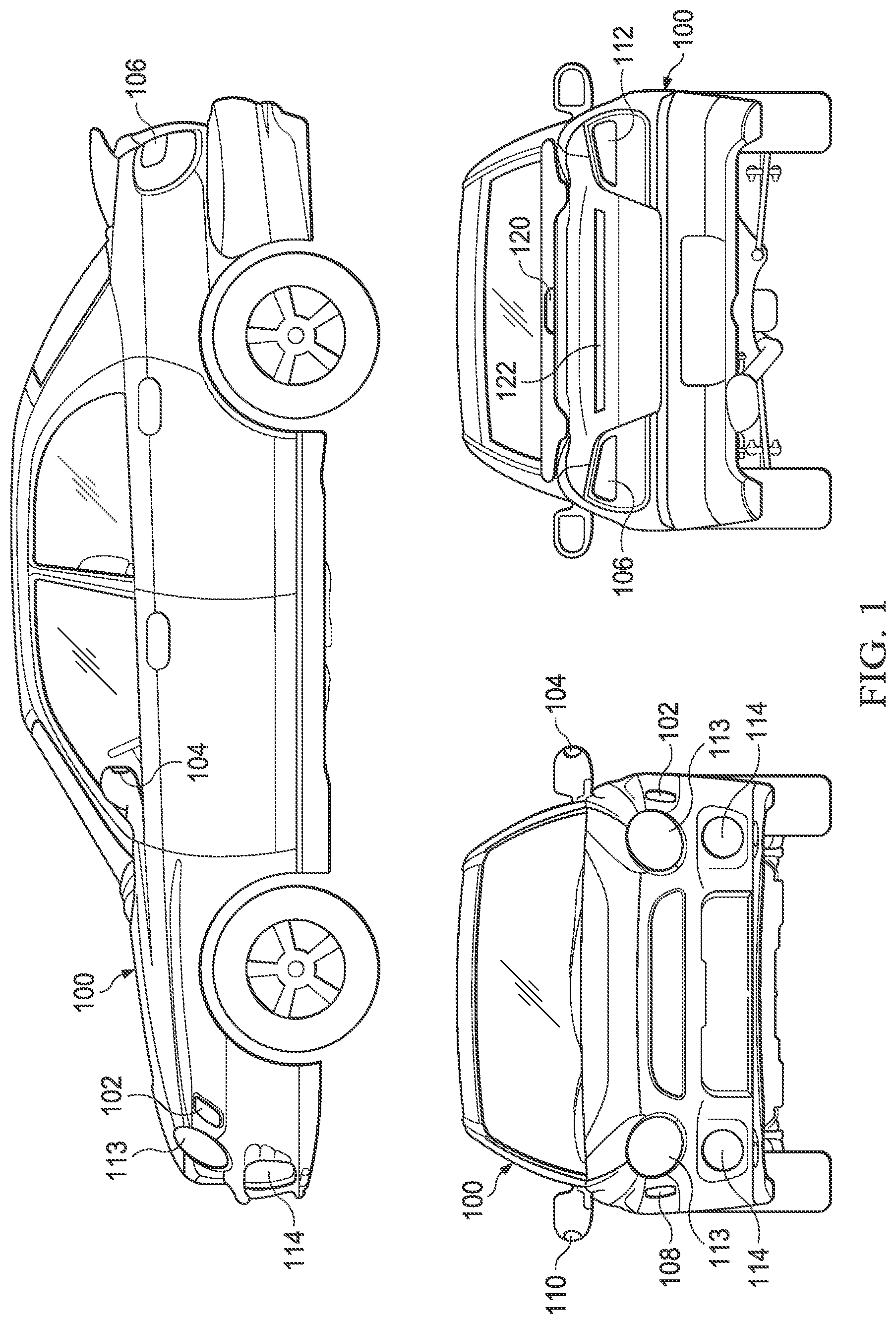 Patent US12617337 — Remote vehicle hazard and communication beacon — Figure 1