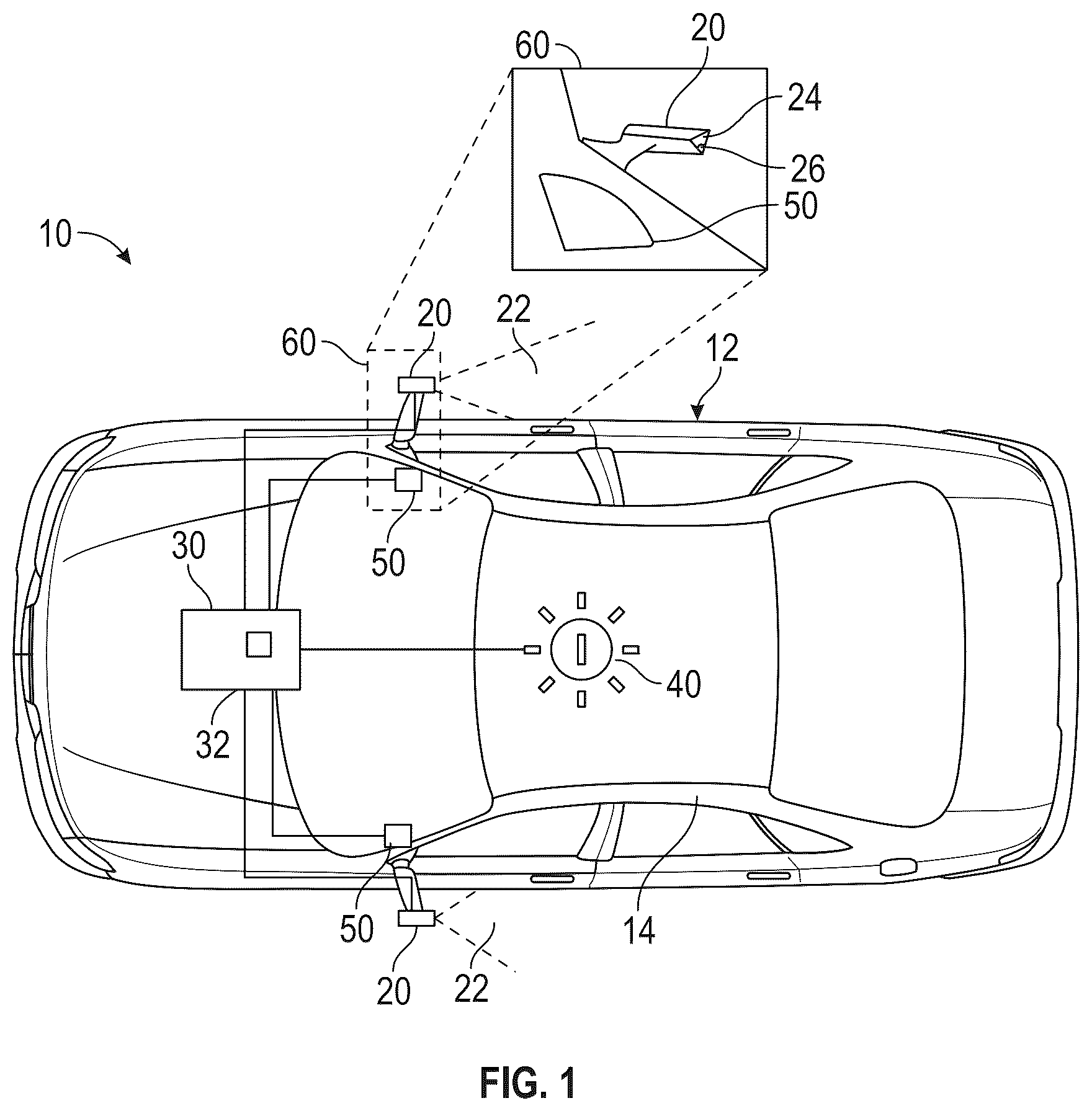 Patent US12617342 — Multi camera image display — Figure 1