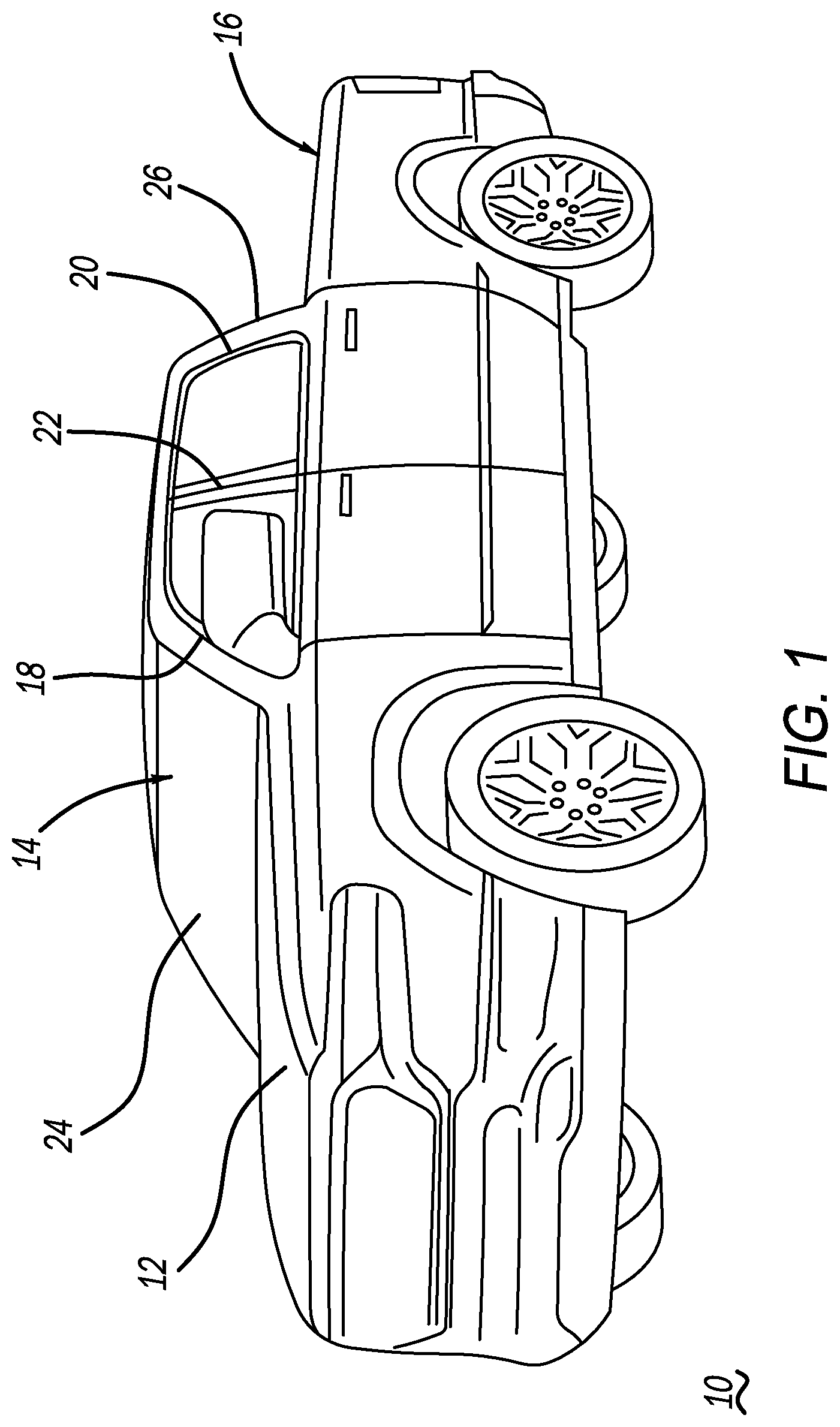 Patent US12617344 — Vehicle removable jump seat — Figure 1