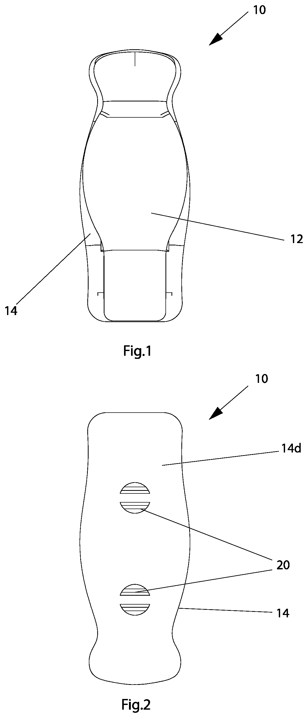 Patent US12617350 — Clip for holding articles and structural assembly equipped with clip — Figure 1