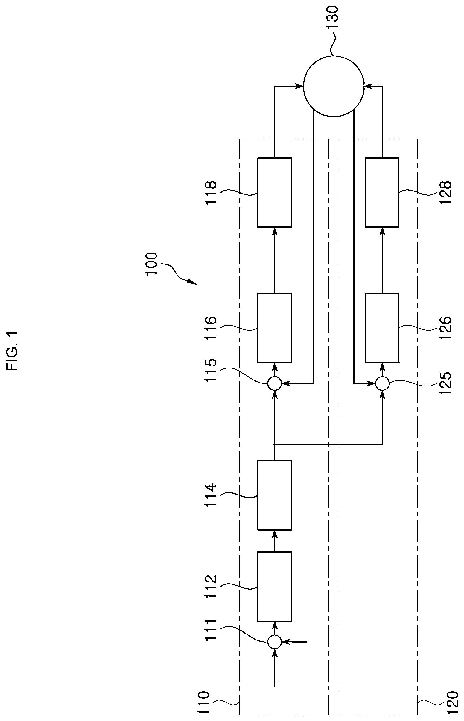 Patent US12617383 — Electromechanical brake system and method of operating the same — Figure 1