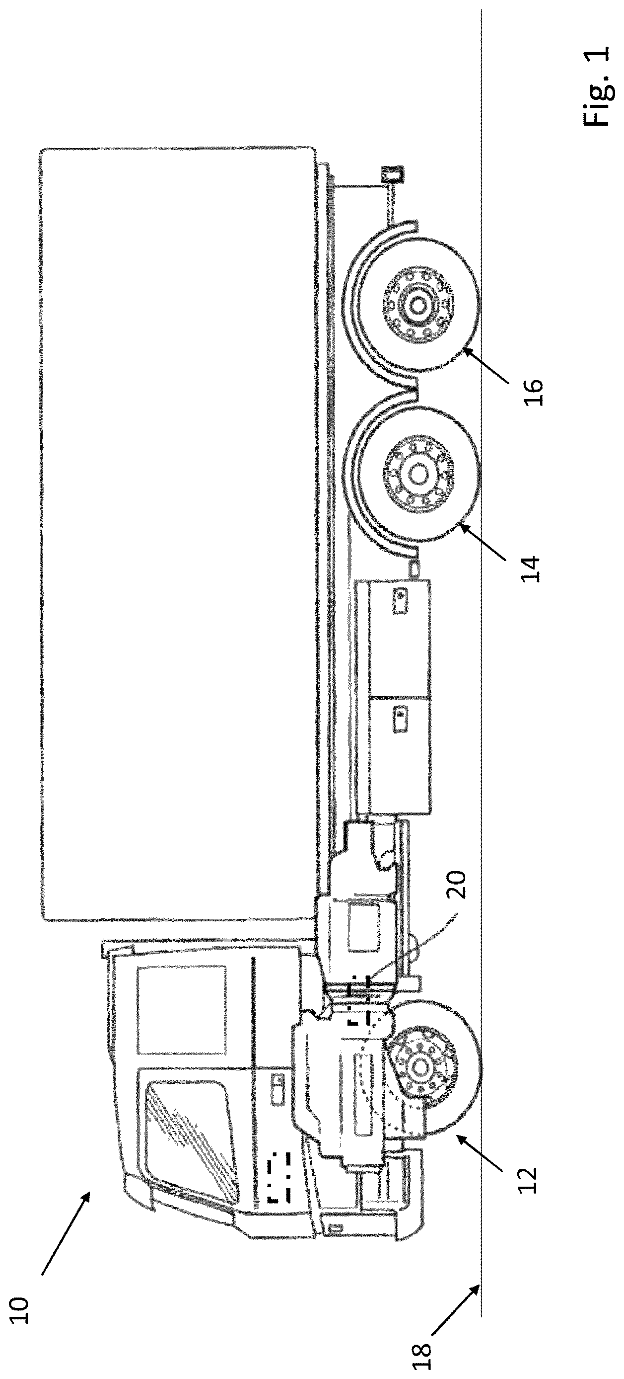Patent US12617386 — Control system for controlling a retardation of a vehicle — Figure 1