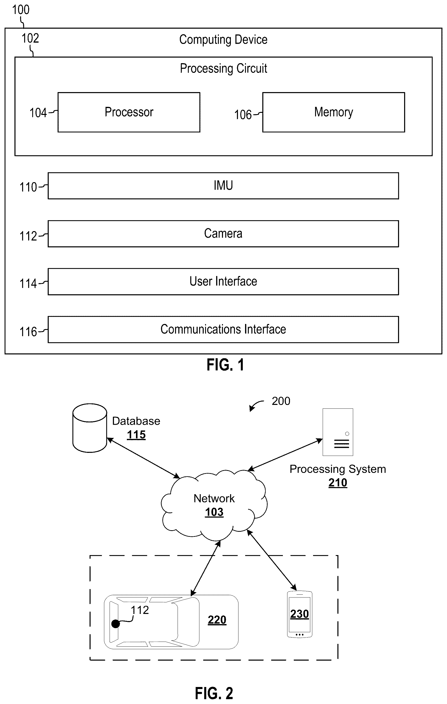 Patent US12617412 — System and methods for detecting abnormal following vehicles — Figure 1