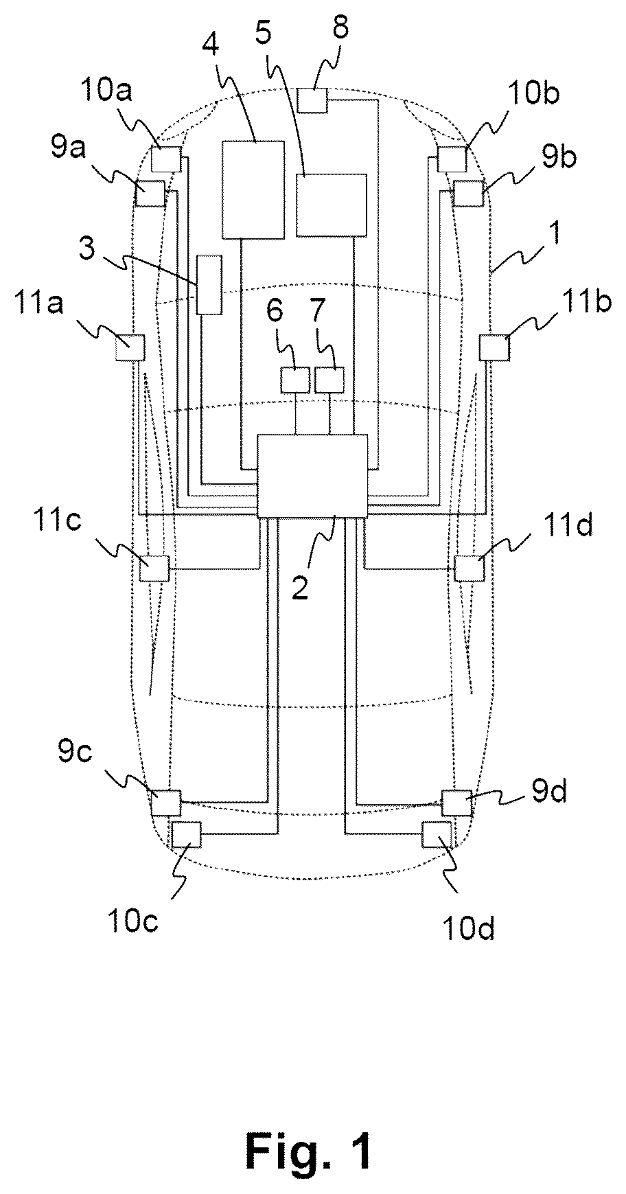 Patent US12617425 Figure 1 – Method for operating an assistance system, and assistance system