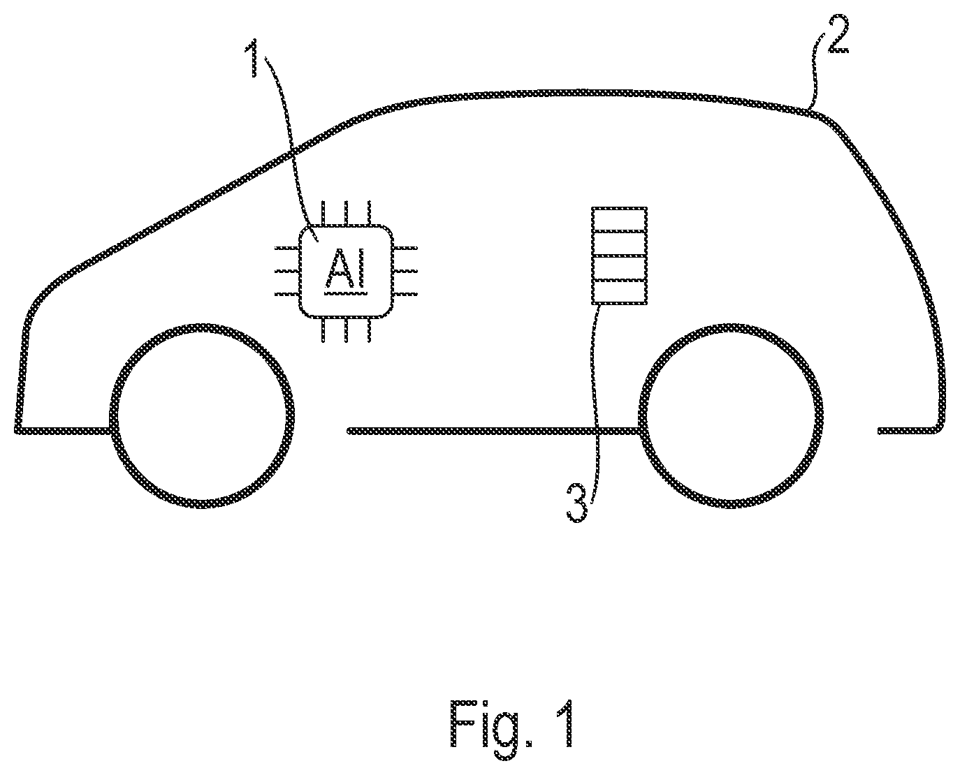 Patent US12617432 — Computer-implemented method for providing computing power from a computing unit of a vehicle, control unit and vehicle — Figure 1