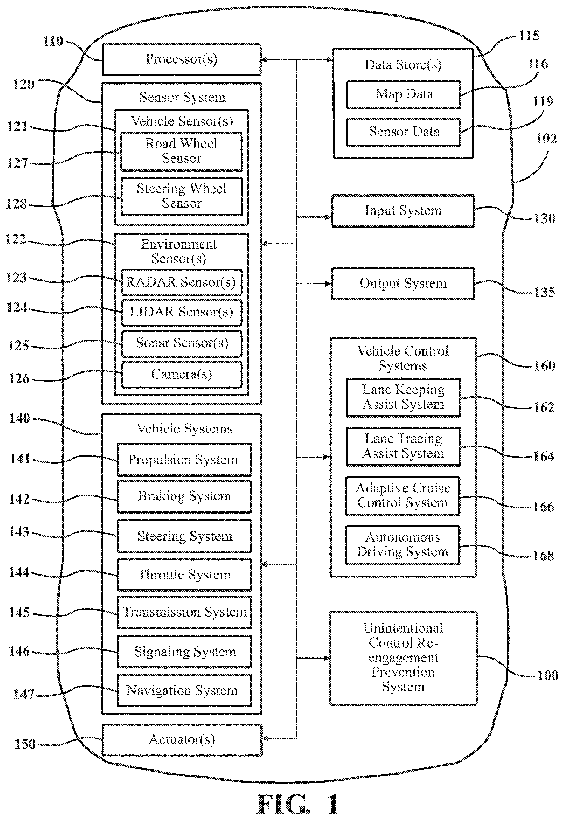 Patent US12617434 Figure 1 – Unintentional control re-engagement prevention