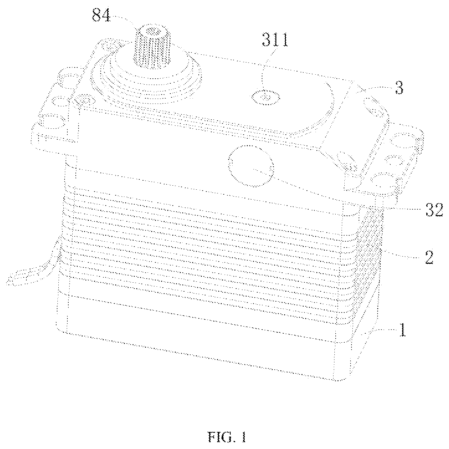 Patent US12617451 — Oil-immersed steering gear — Figure 1