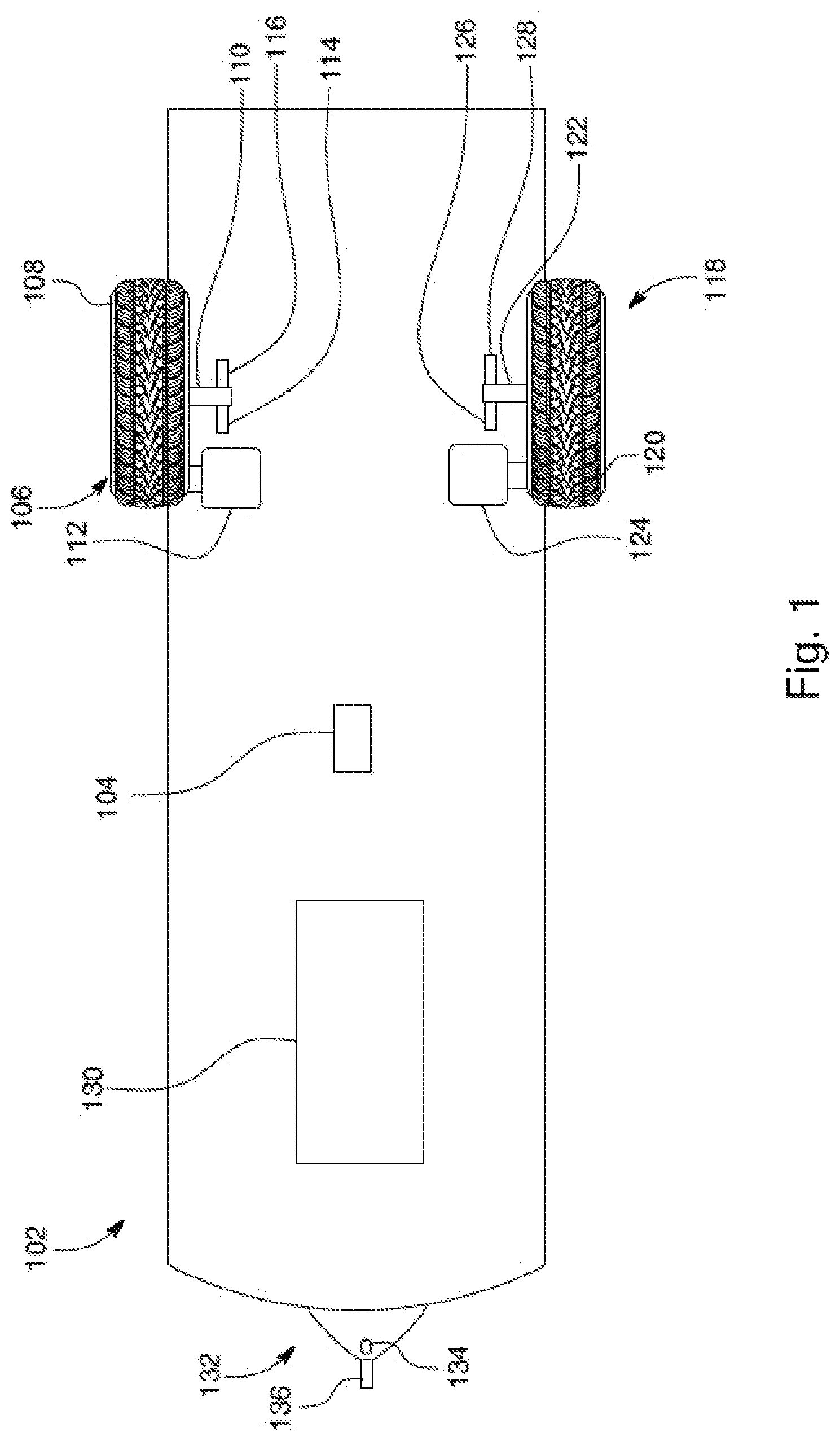 Patent US12617452 — Electrically powered trailer system with regenerative braking — Figure 1