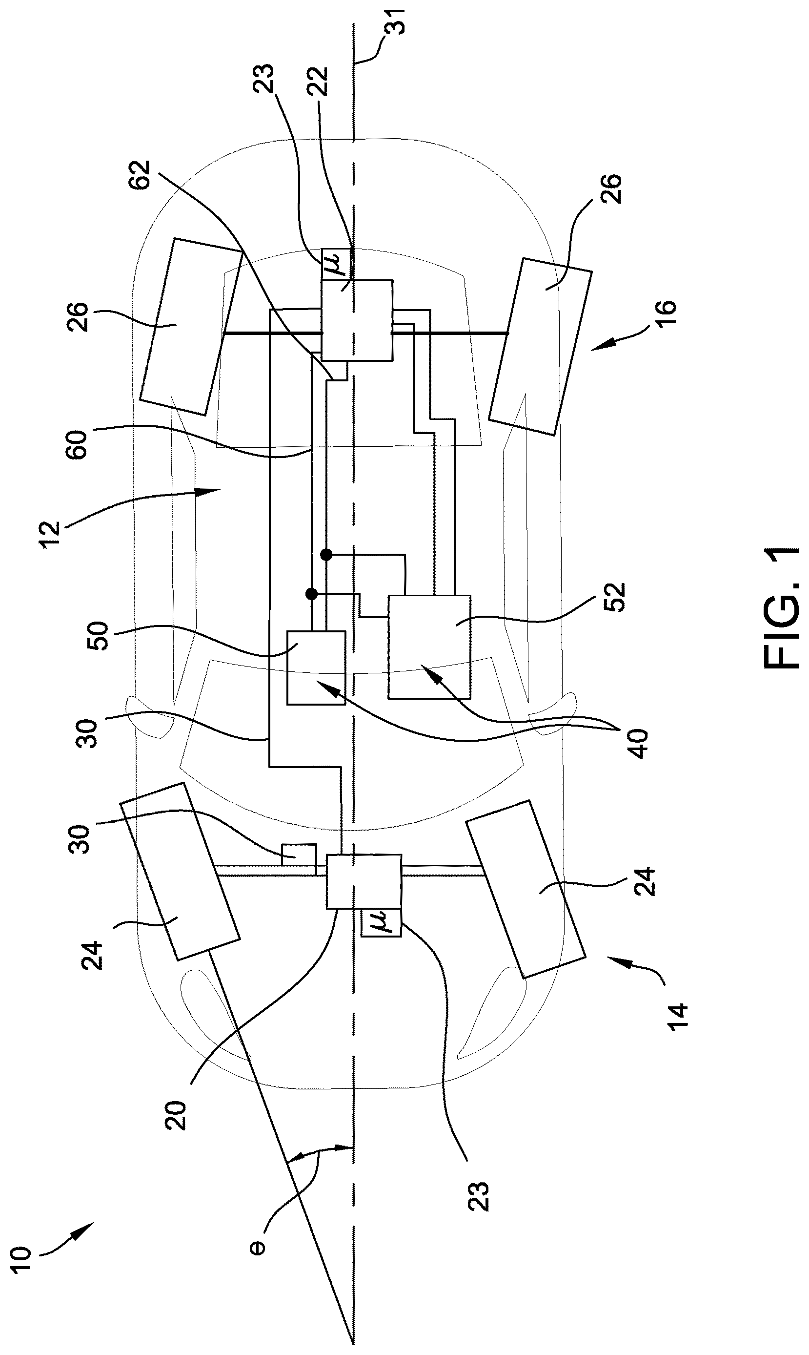 Patent US12617455 — Systems and methods for controlling vehicle travel — Figure 1