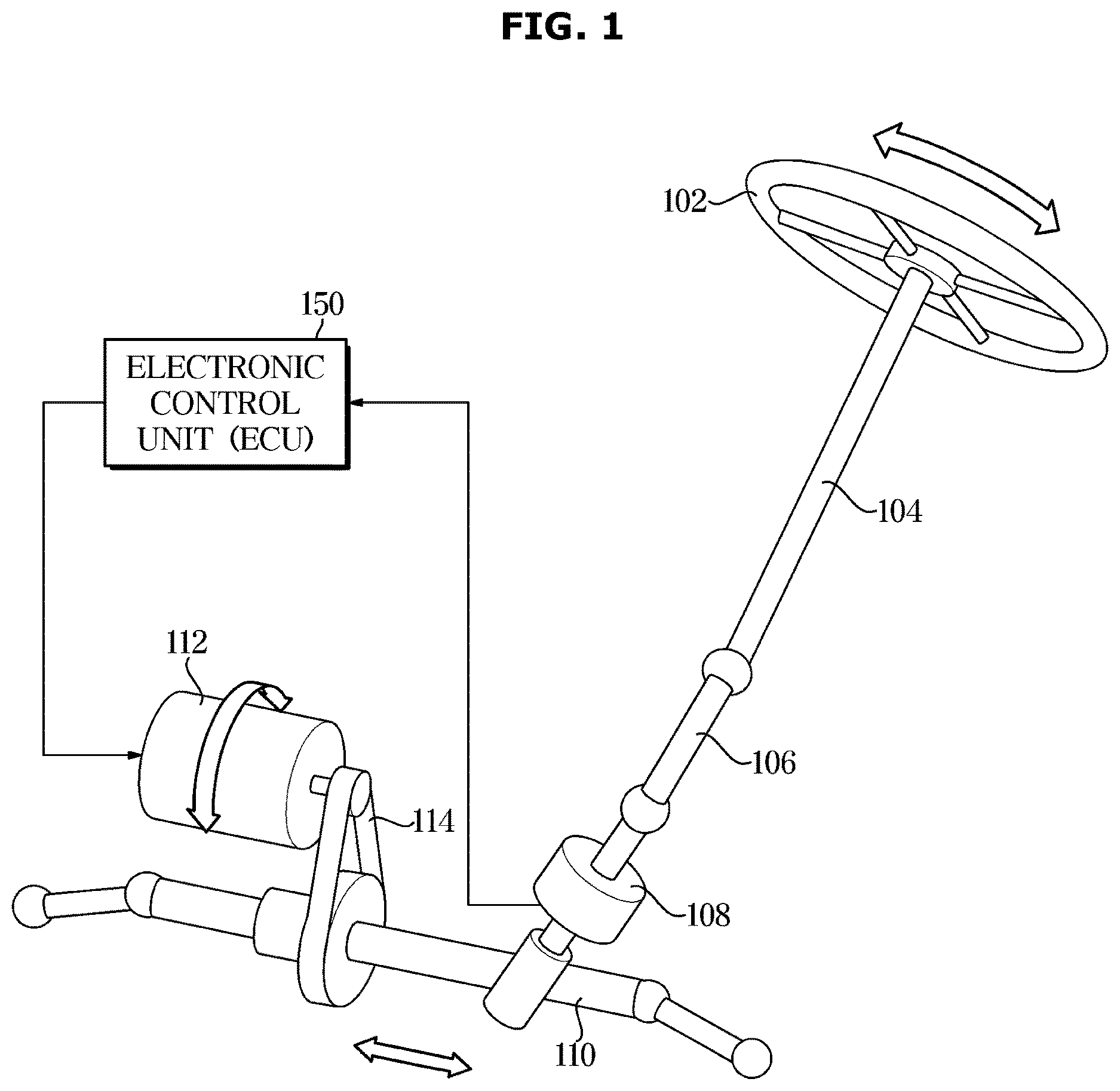 Patent US12617460 Figure 1 – Vehicle and hands-off state detection method thereof