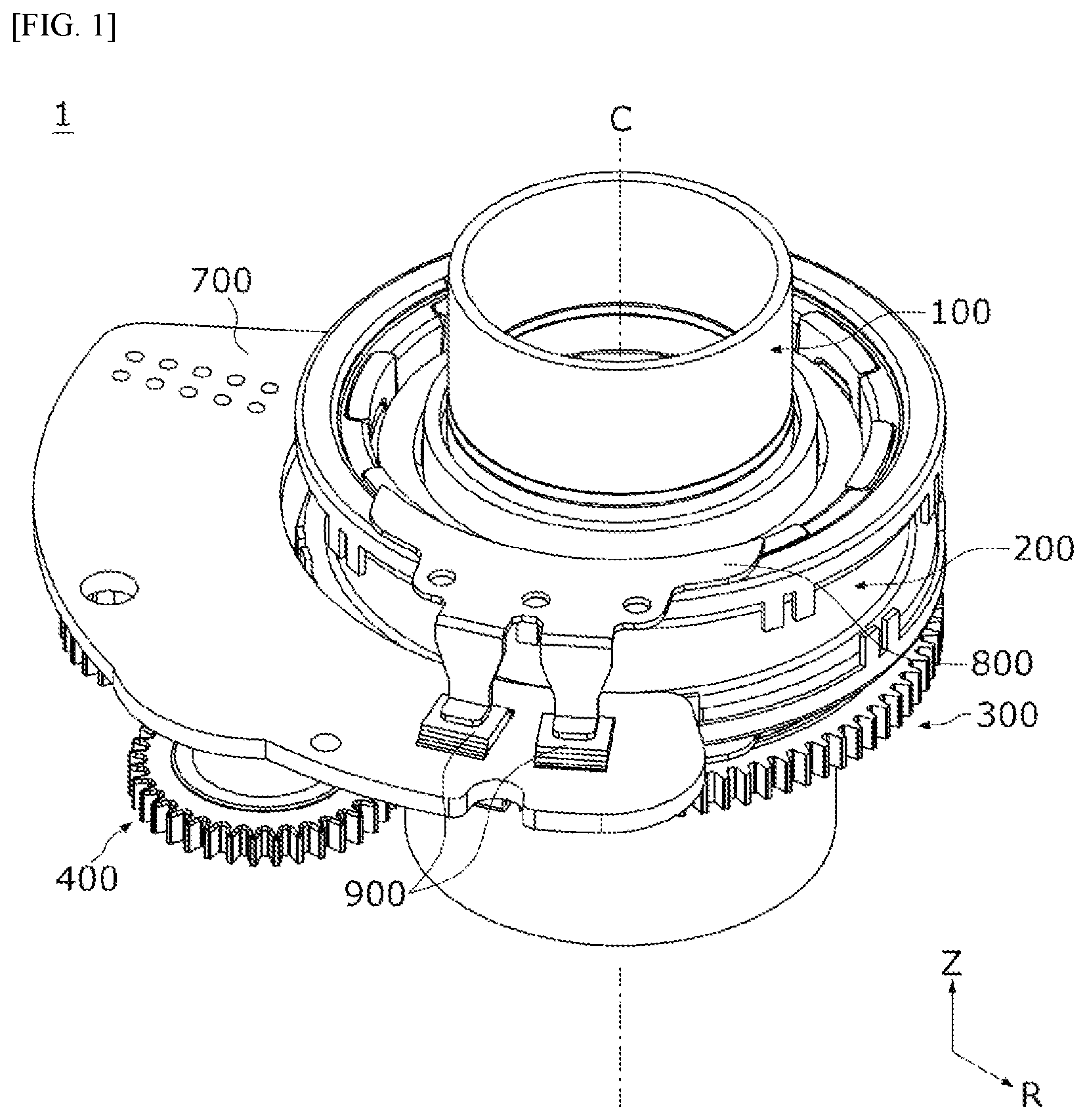 Patent US12617464 — Sensing device — Figure 1