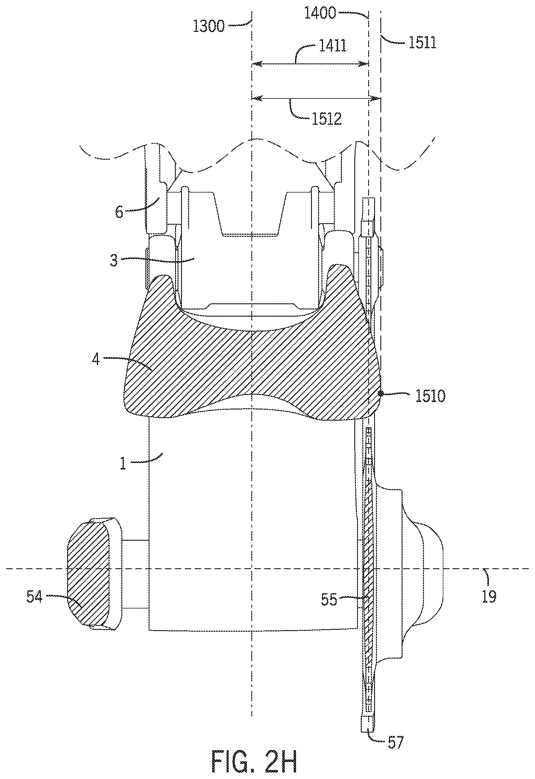 Patent US12617488 Figure 13 – Two-wheeled vehicle with configurable idler
