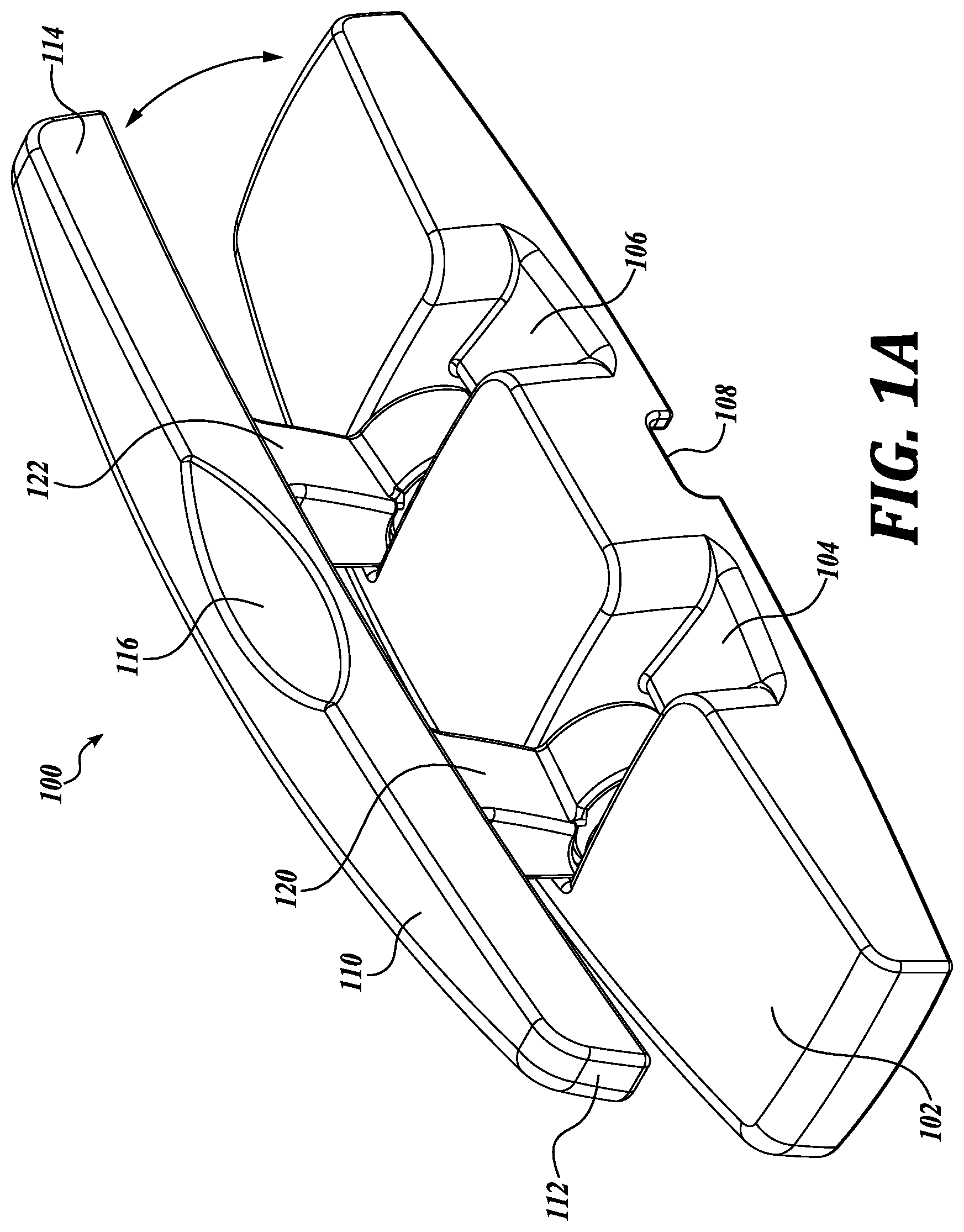 Patent US12617495 — Marine cleat with fastener retention — Figure 1