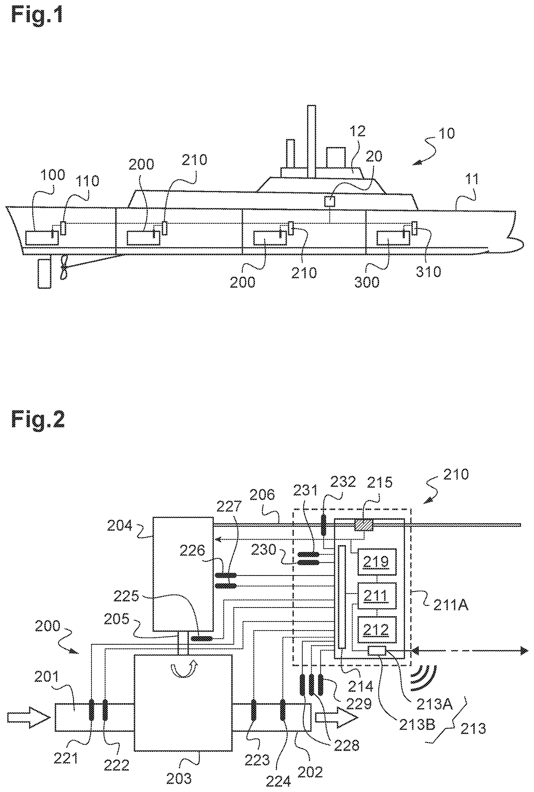 Patent US12617506 — Device and method for autonomously controlling a boat — Figure 1