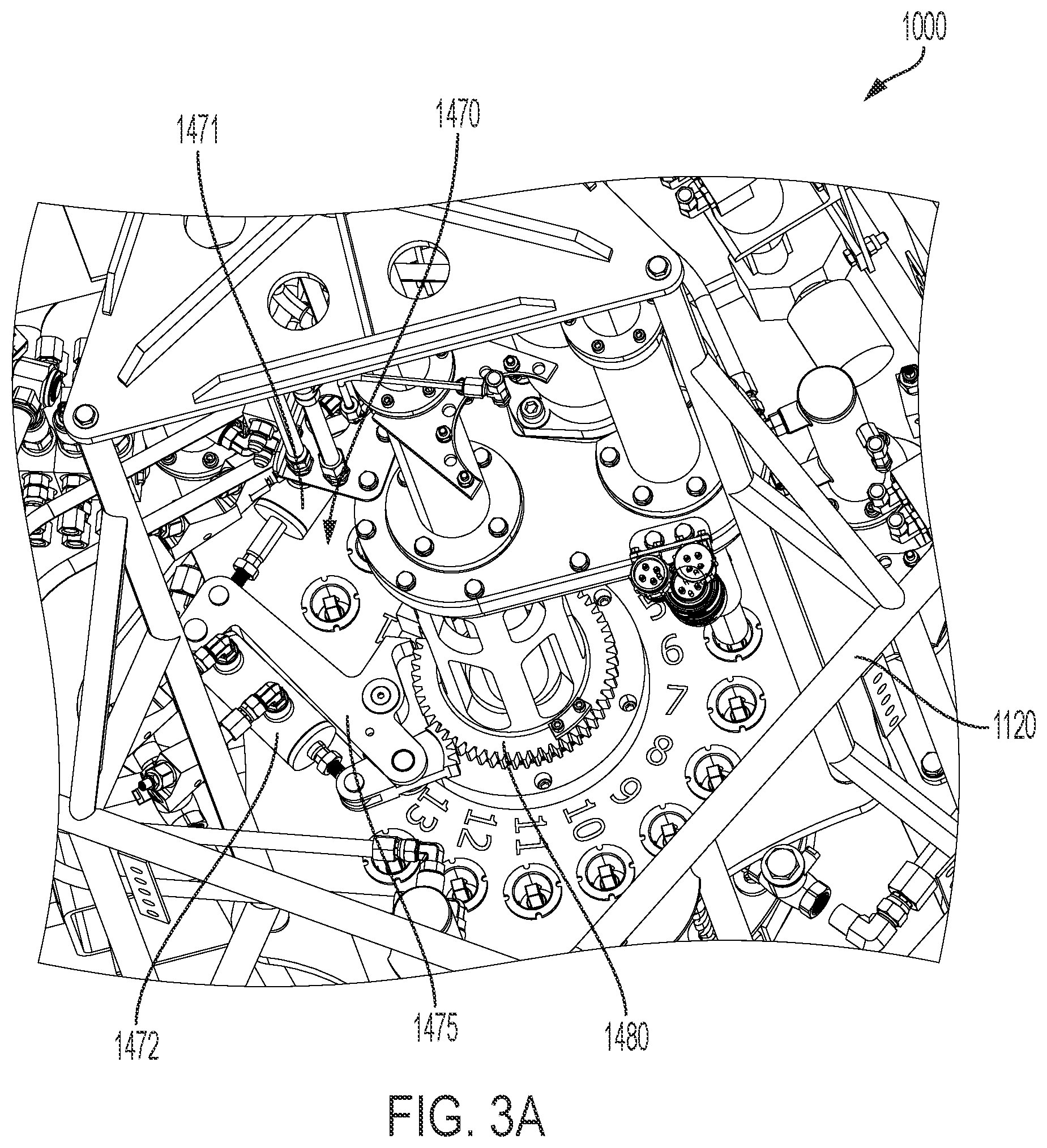 Patent US12617508 Figure 4 – Frame for an underwater drilling assembly