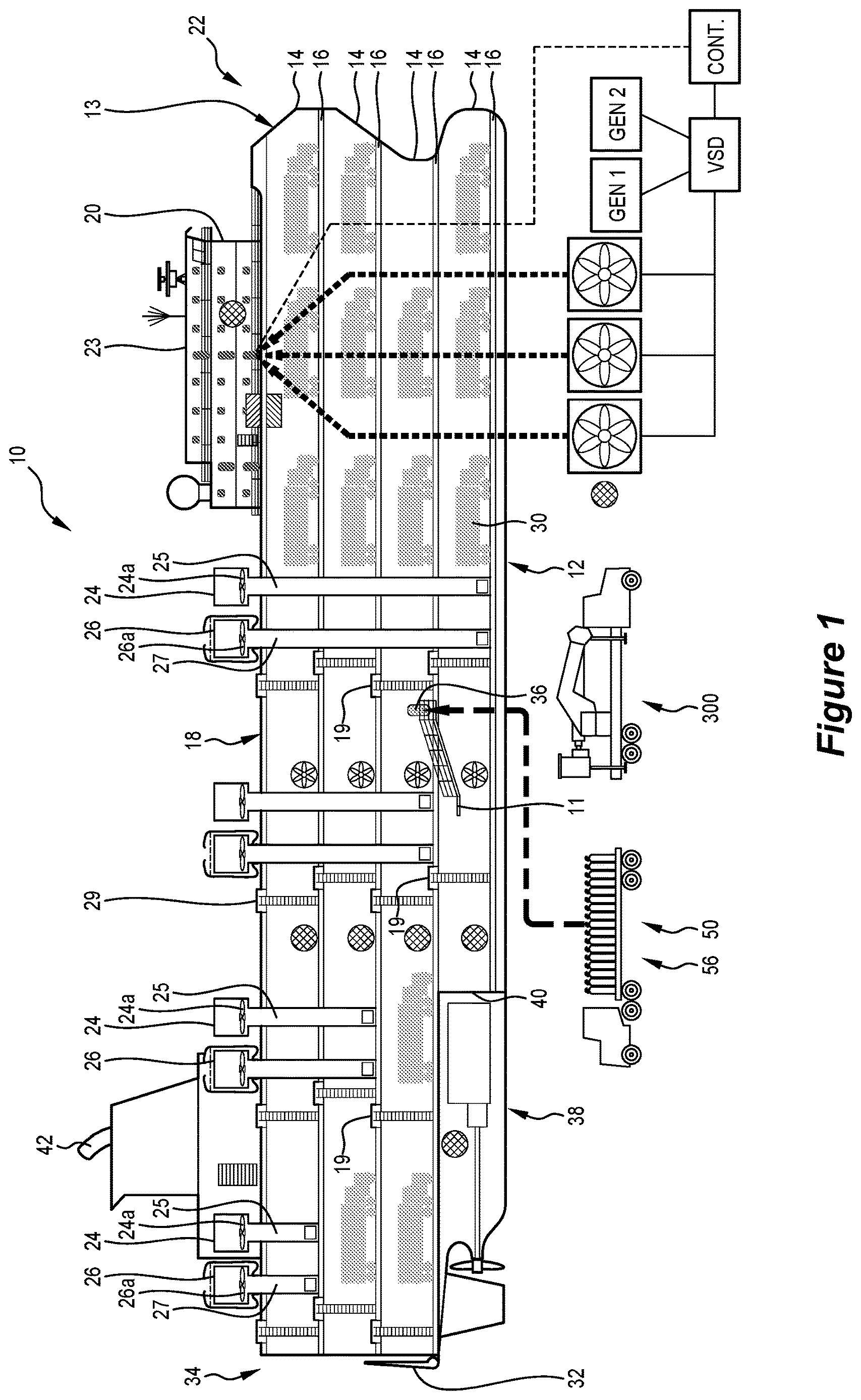 Patent US12617517 — System and method for fumigating a vessel with crew protection — Figure 1