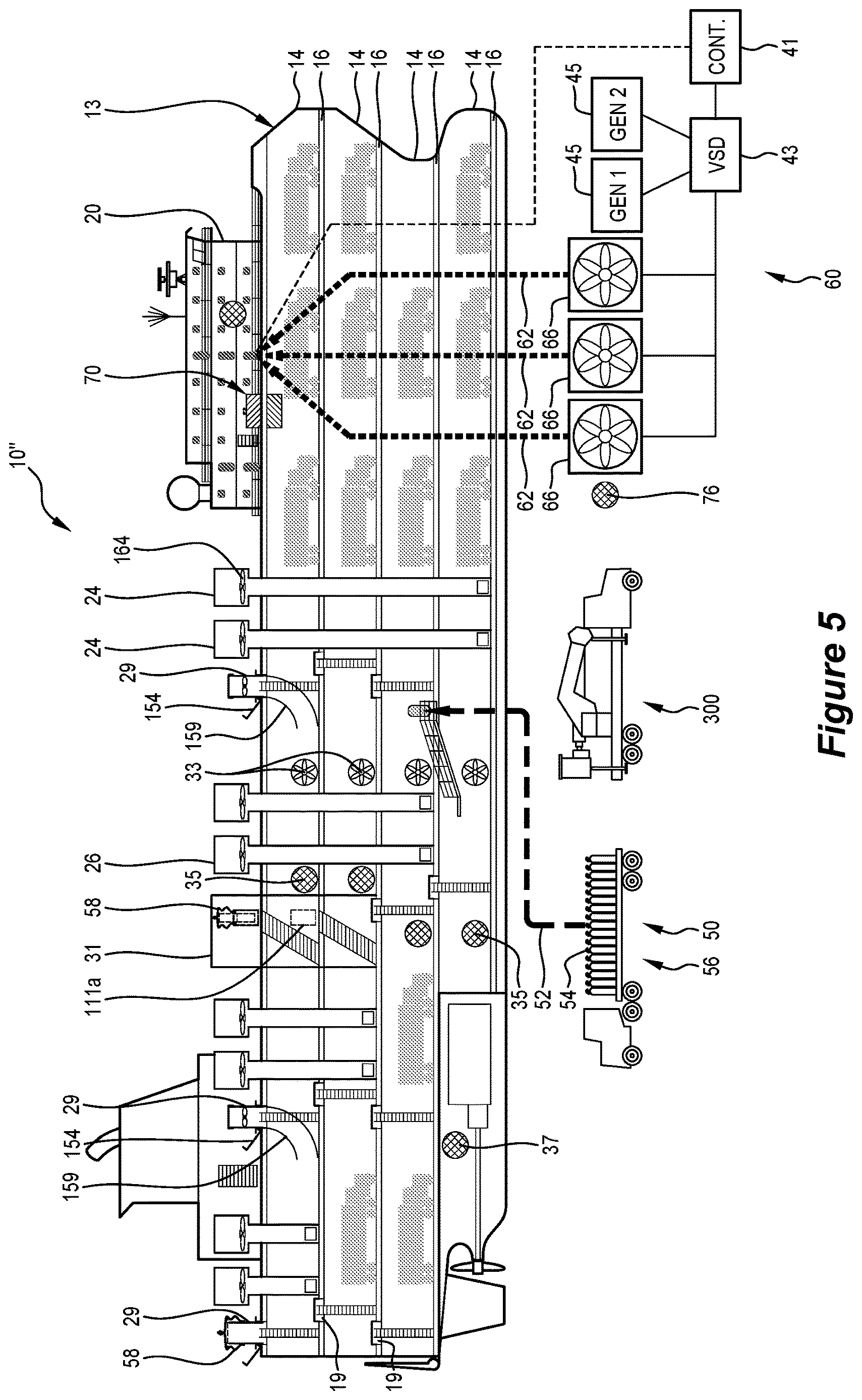 Patent US12617517 Figure 5 – System and method for fumigating a vessel with crew protection