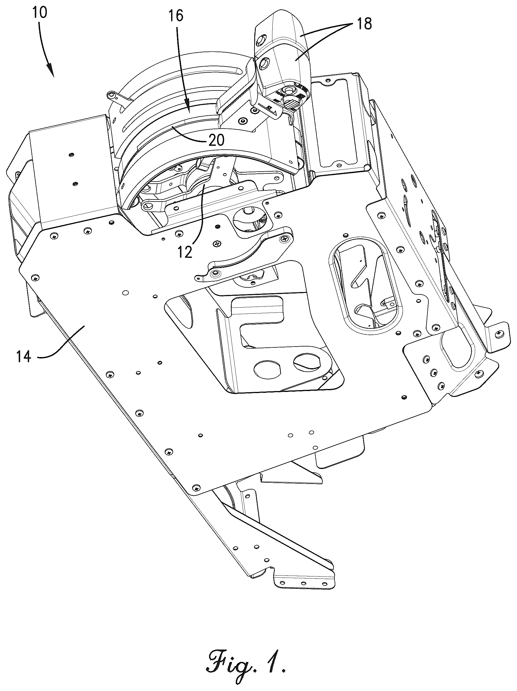 Patent US12617521 — Coiling foreign object debris cover — Figure 1