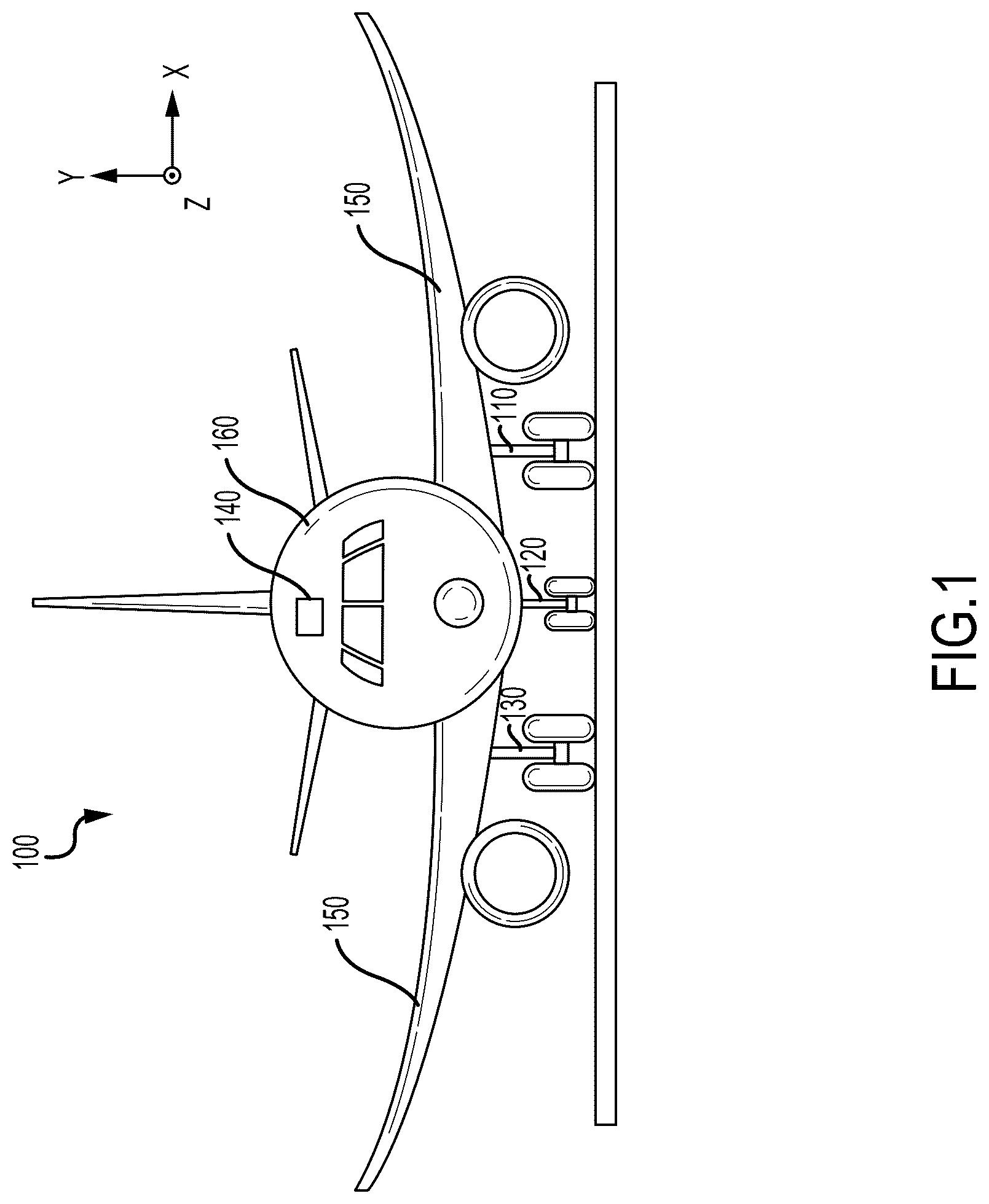 Patent US12617524 — Uplock unlock electro-hydrostatic actuator — Figure 1