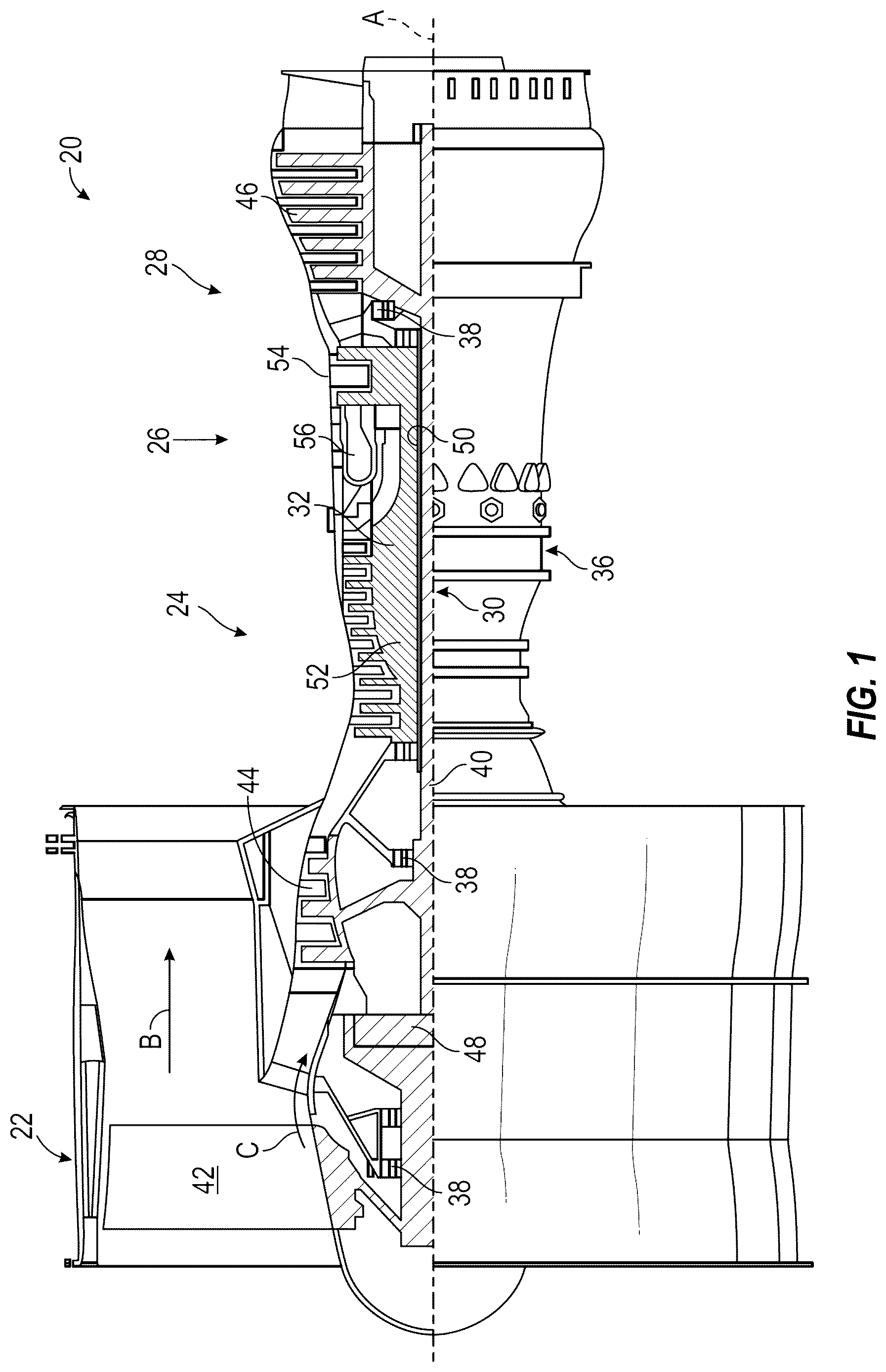 Patent US12617549 — Aircraft engine anomaly detection based on odor, sound, and/or image — Figure 1