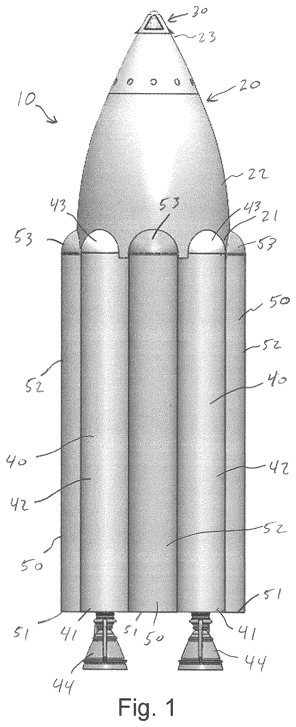 Patent US12617555 — Rocket based space station — Figure 1