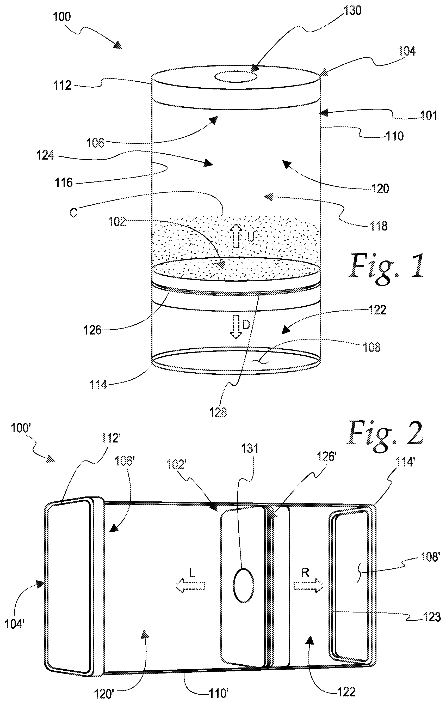 Patent US12617583 — Container — Figure 1