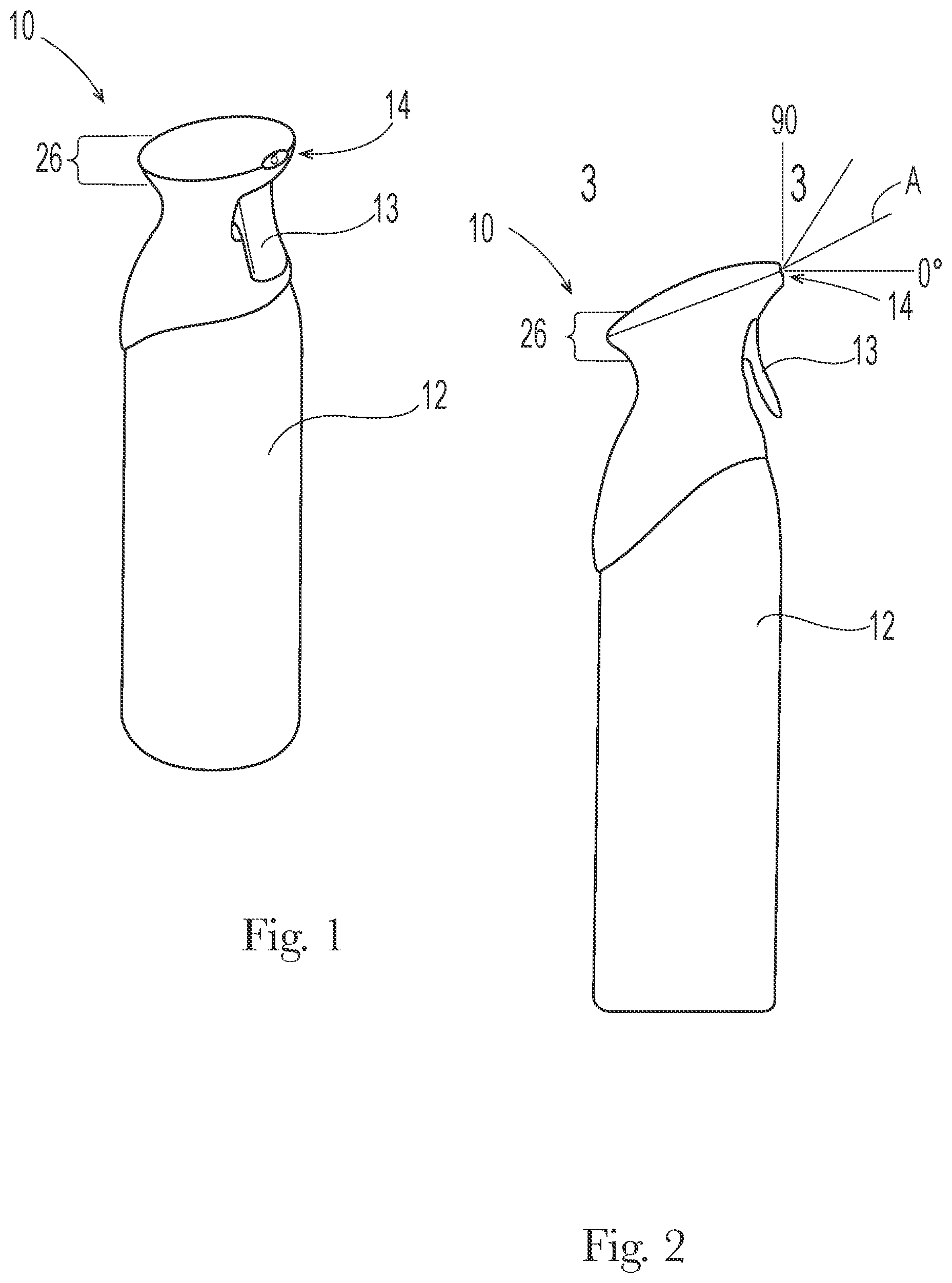 Patent US12617602 — Aerosol dispenser and nozzle with reduced drip — Figure 1