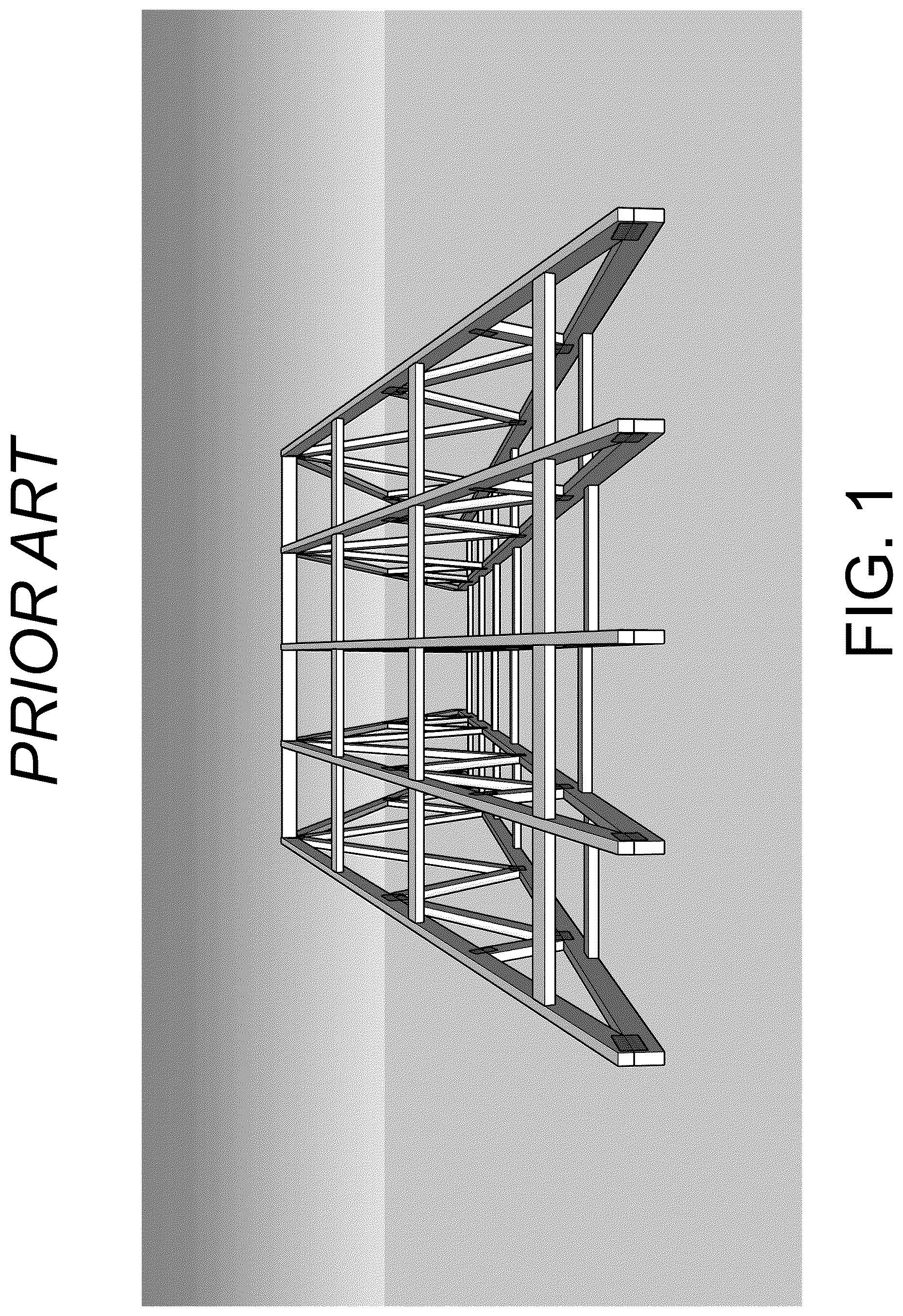 Patent US12617606 — Prefabricated truss construction modules — Figure 1