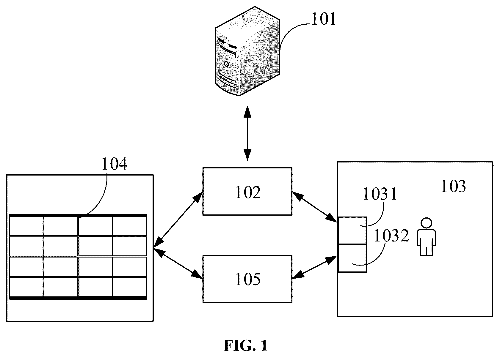 Patent US12617611 Figure 1 – Inventory management method and system