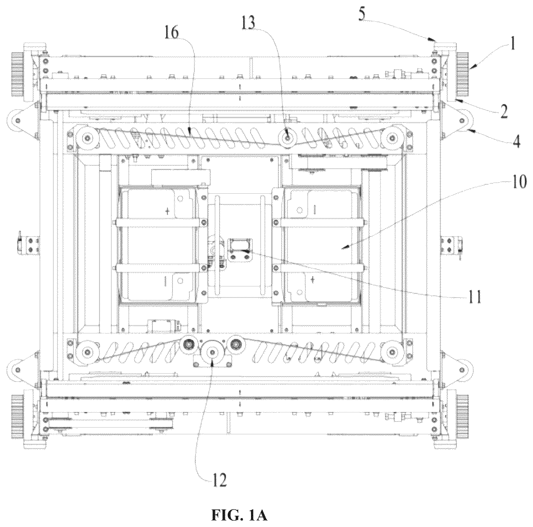 Patent US12617612 — Mobile cart for storage and retrieval of payloads within a warehouse — Figure 1