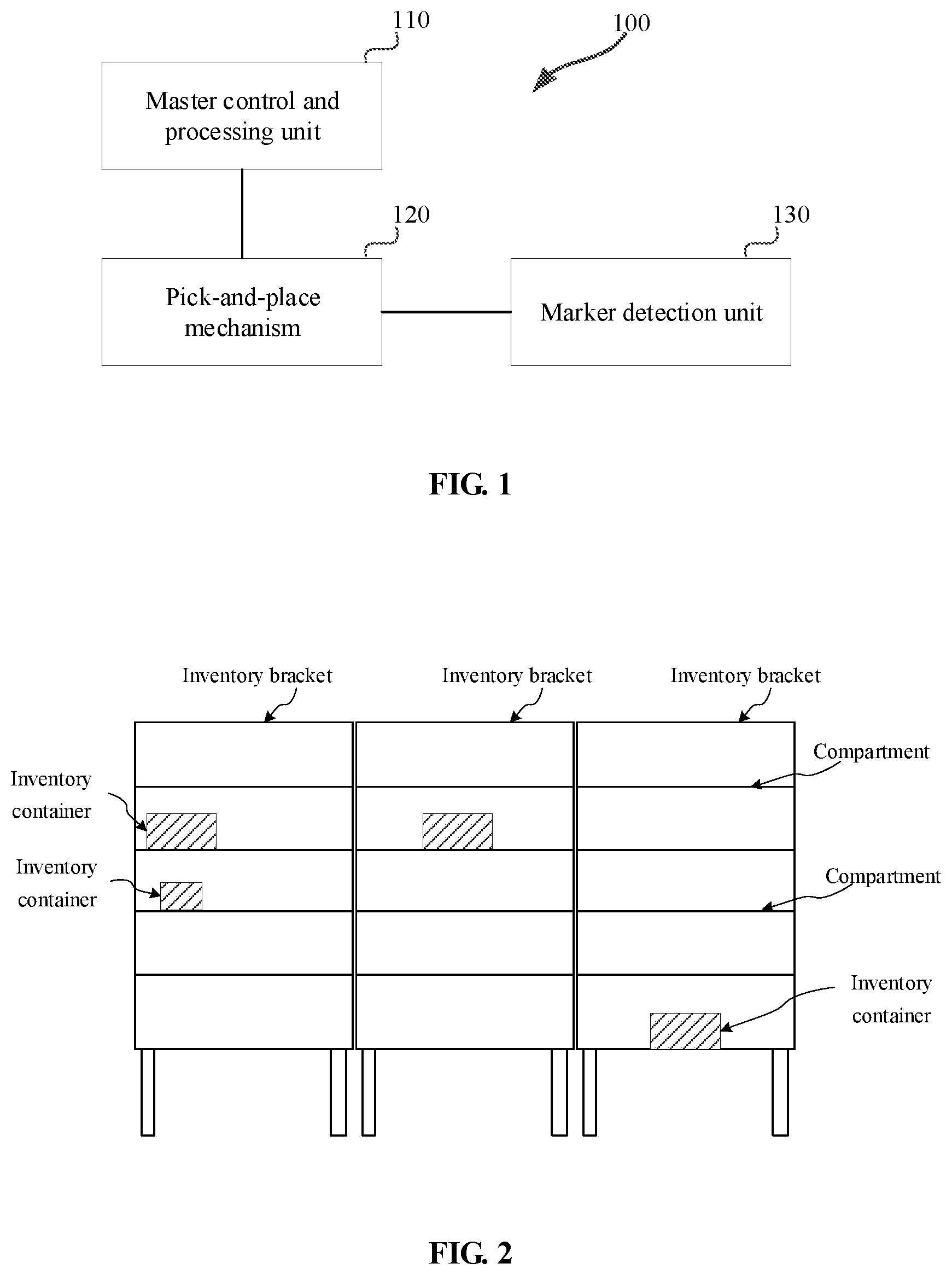 Patent US12617614 — Robot and robot-based container storage and removal method — Figure 1