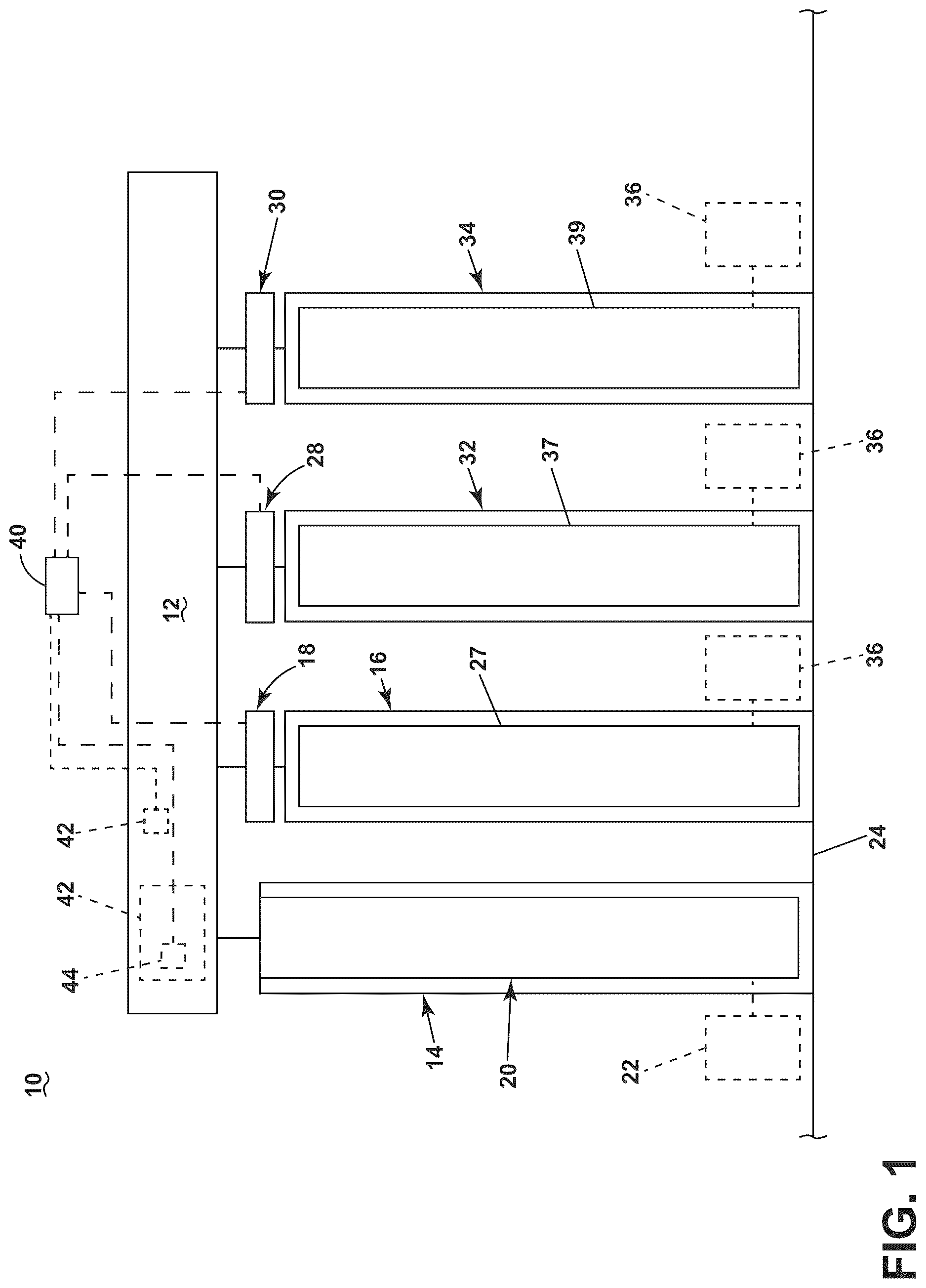 Patent US12617615 — Pallet sorting system and method of use — Figure 1