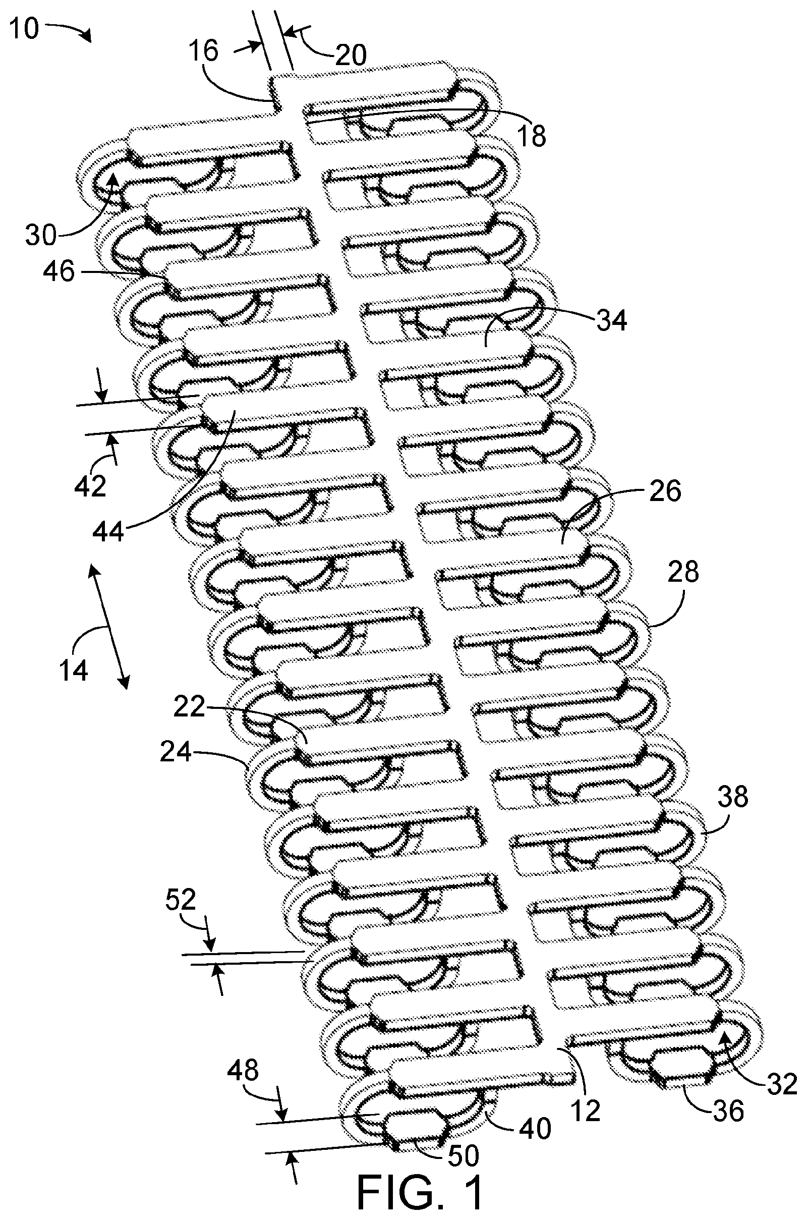 Patent US12617624 — Modular metal-link conveyor belt — Figure 1