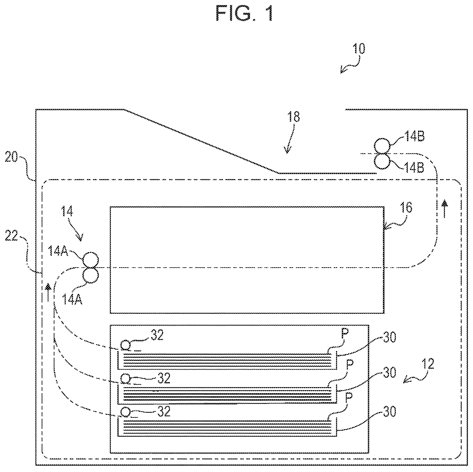 Patent US12617640 — Sheet feeder, image forming apparatus, and non-transitory computer readable medium — Figure 1