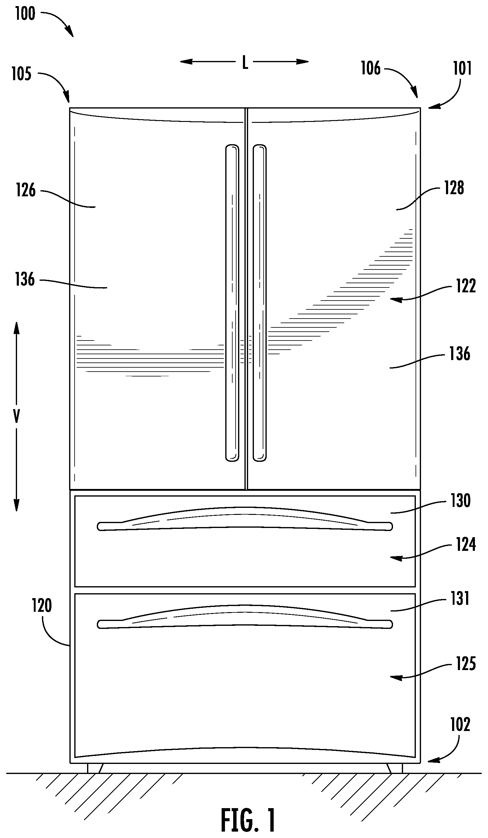 Patent US12617664 — Countertop appliances and water supply therefor — Figure 1