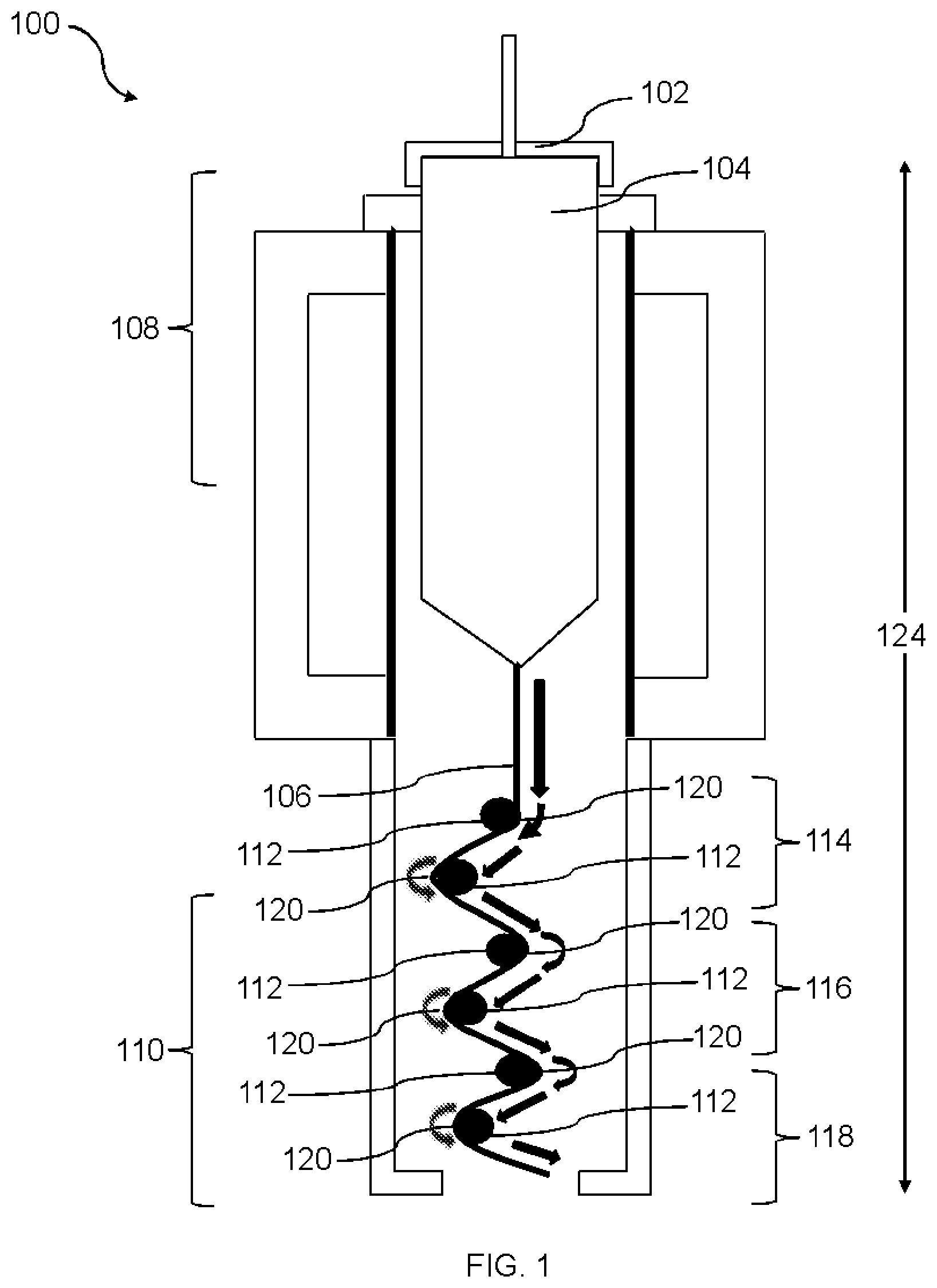 Patent US12617709 — In-tower optical fiber bending — Figure 1