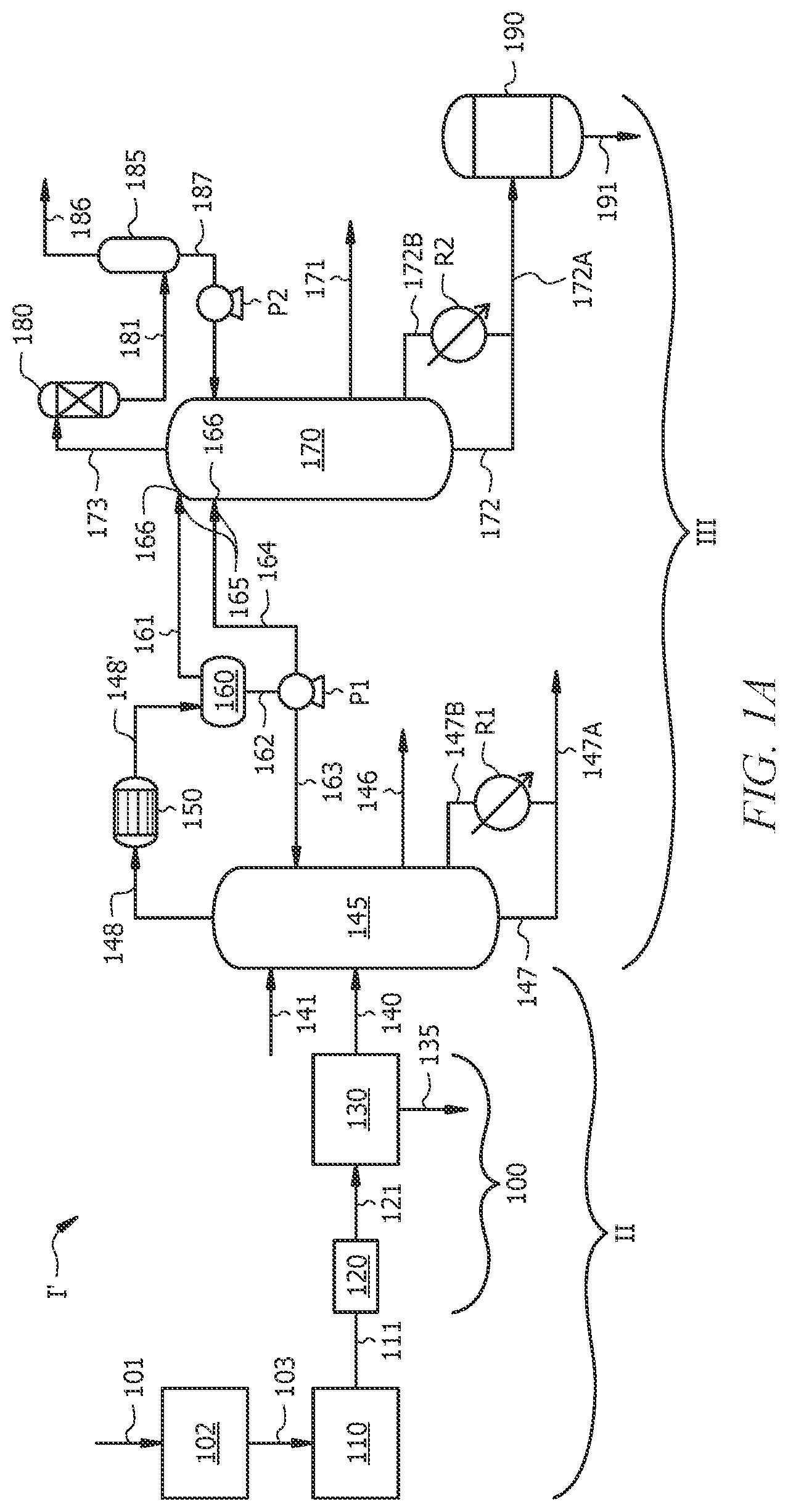 Patent US12617740 — Fractionation for polymerized reactor effluent — Figure 1