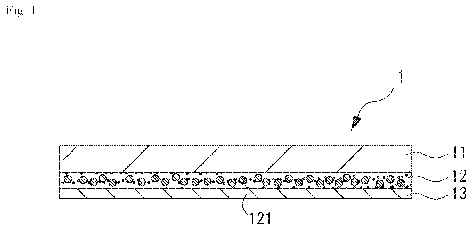 Patent US12617977 — Pressure sensitive adhesive sheet for batteries and lithium-ion battery — Figure 1