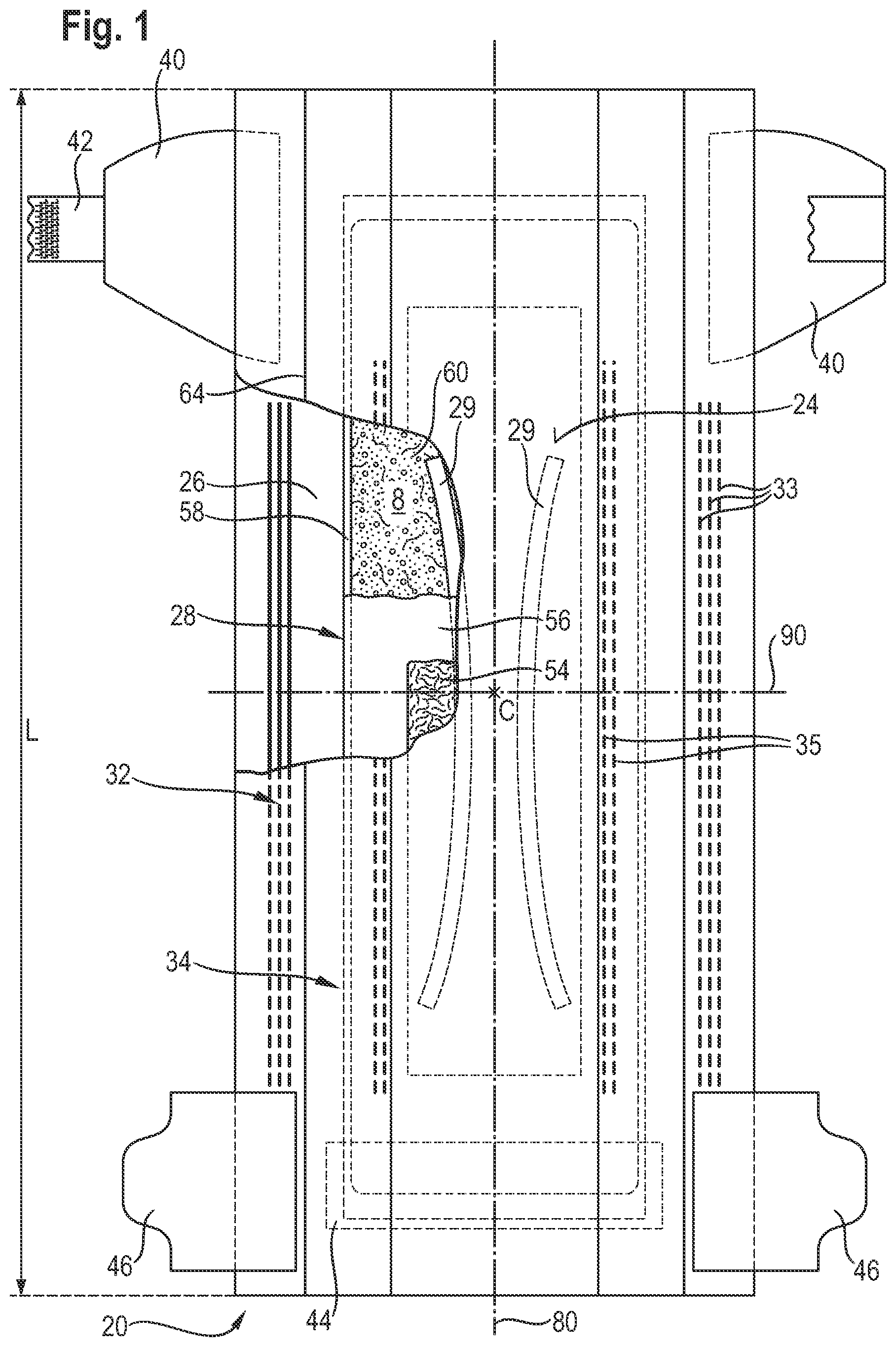 Patent US12617984 — Hydrophilic hotmelt adhesive — Figure 1