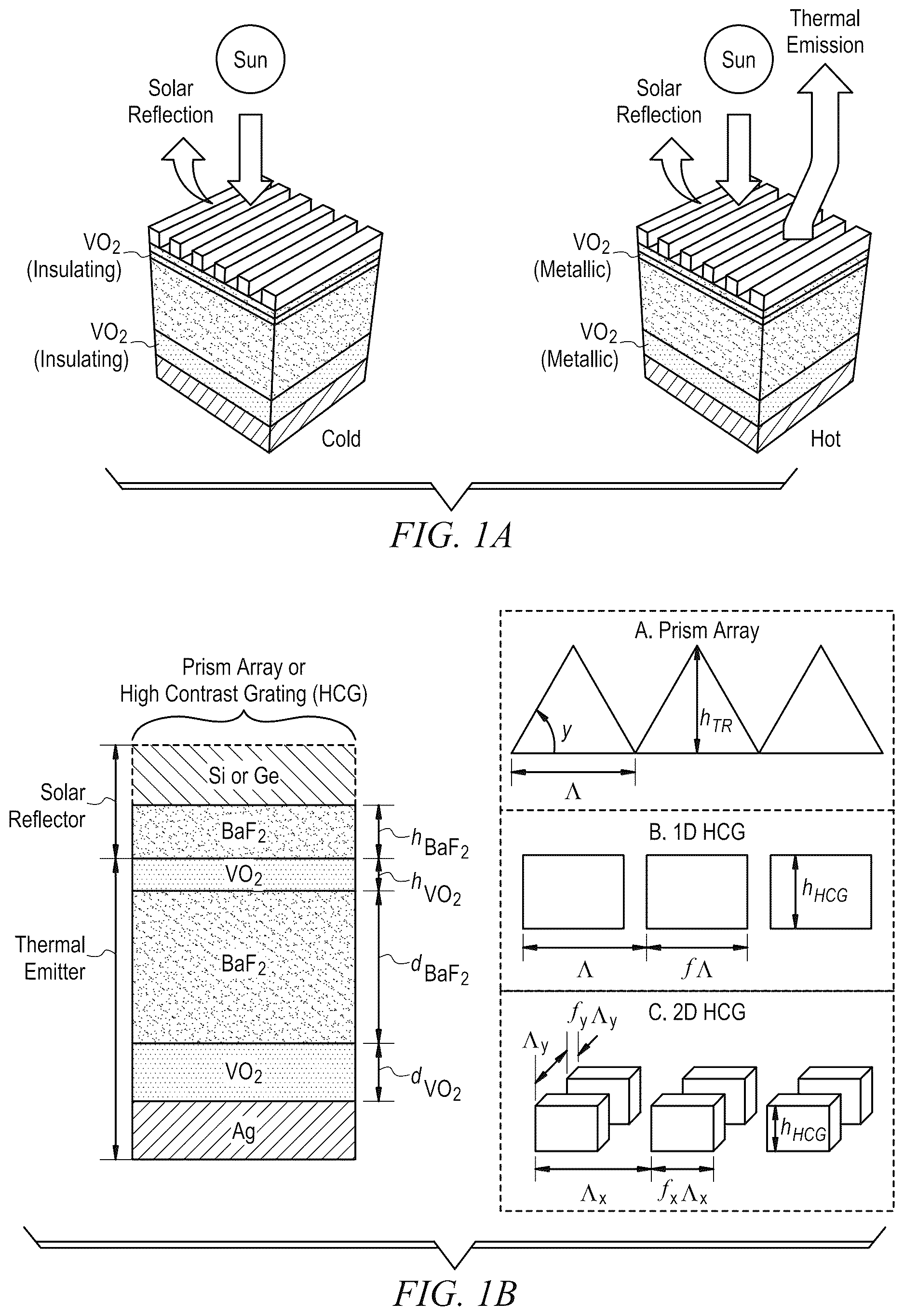 Patent US12618002 — Passive thermal switch coating and a method relating thereto — Figure 1