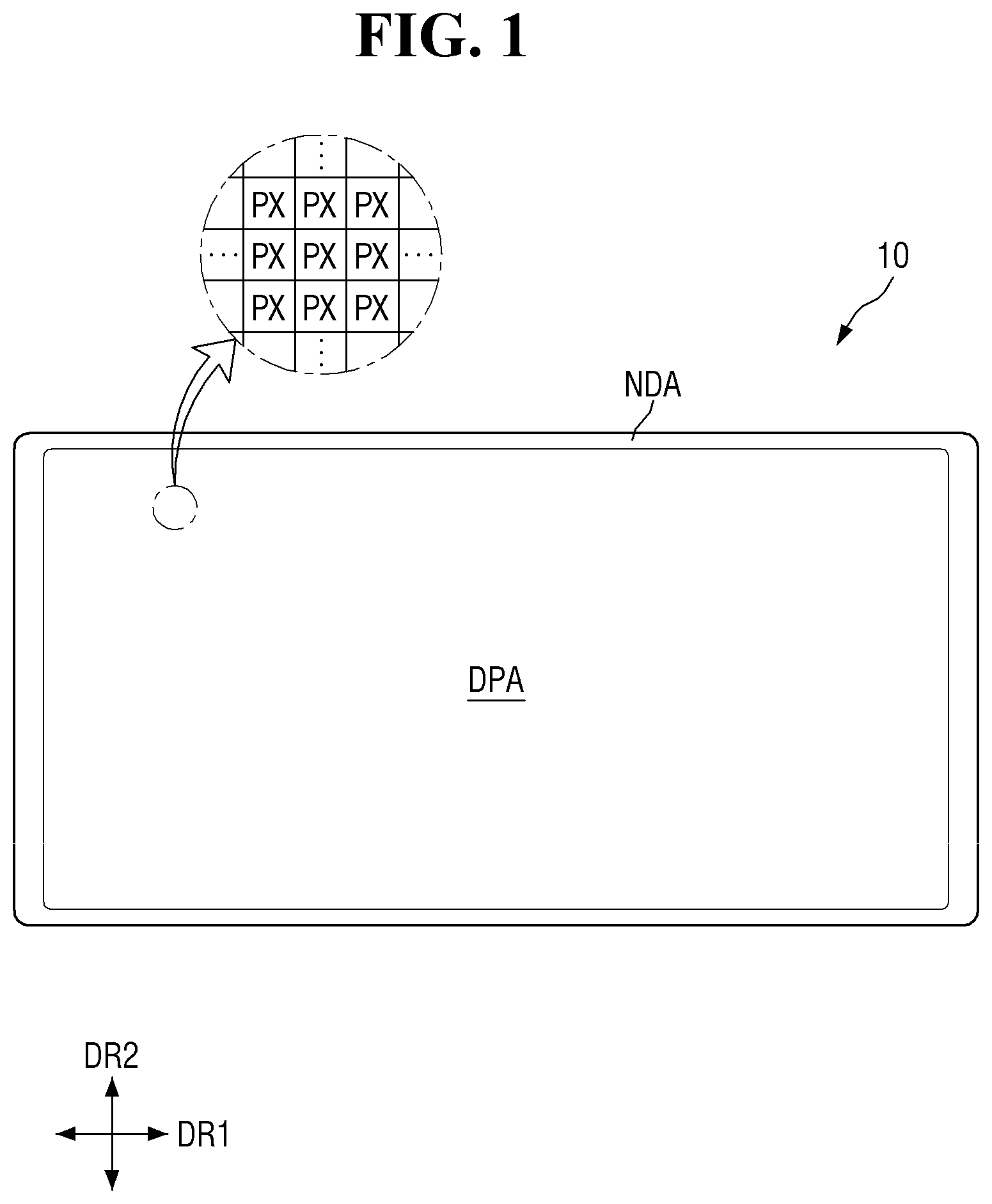Patent US12618004 — Light-emitting element ink and method for manufacturing display apparatus — Figure 1